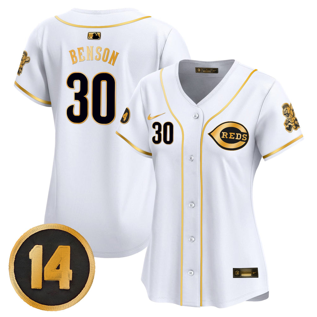 Women’s Cincinnati Pete Rose Patch Vapor Premier Limited Jersey