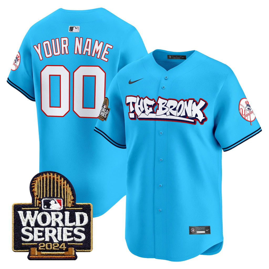The Bronx 2024 World Series Vapor Premier Limited Custom Jersey