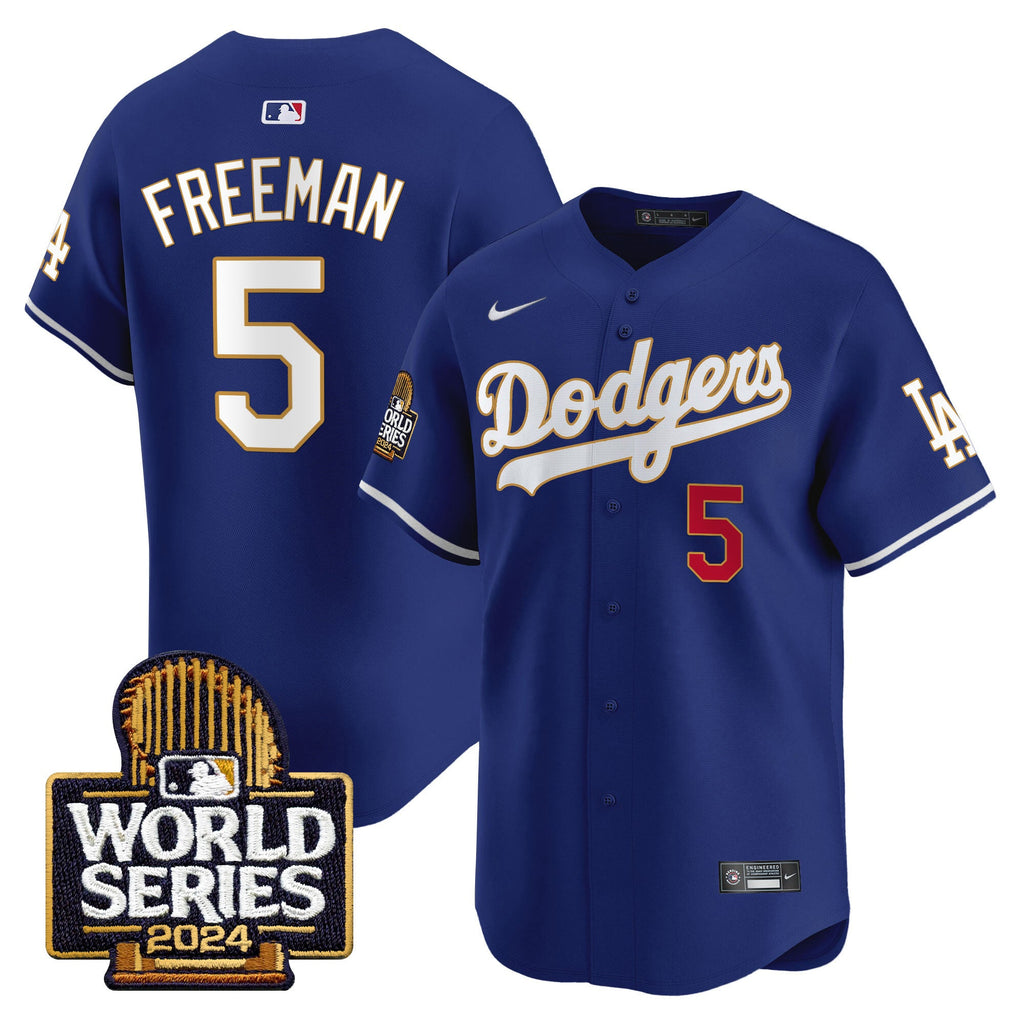 Men’s 2024 World Series Gold Trim Vapor Premier Limited Jersey