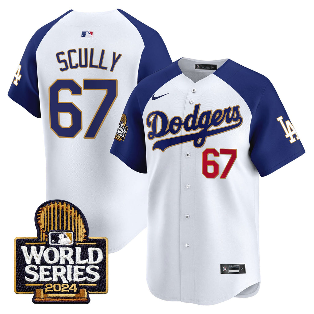 Men’s 2024 World Series Gold Trim Vapor Premier Limited Jersey
