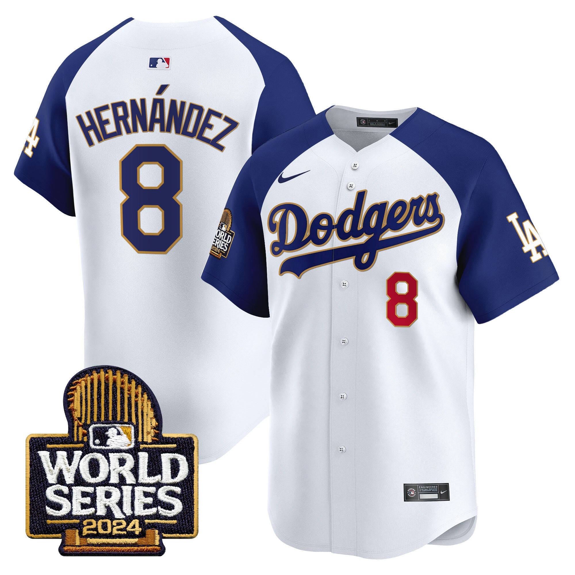Men’s 2024 World Series Gold Trim Vapor Premier Limited Jersey