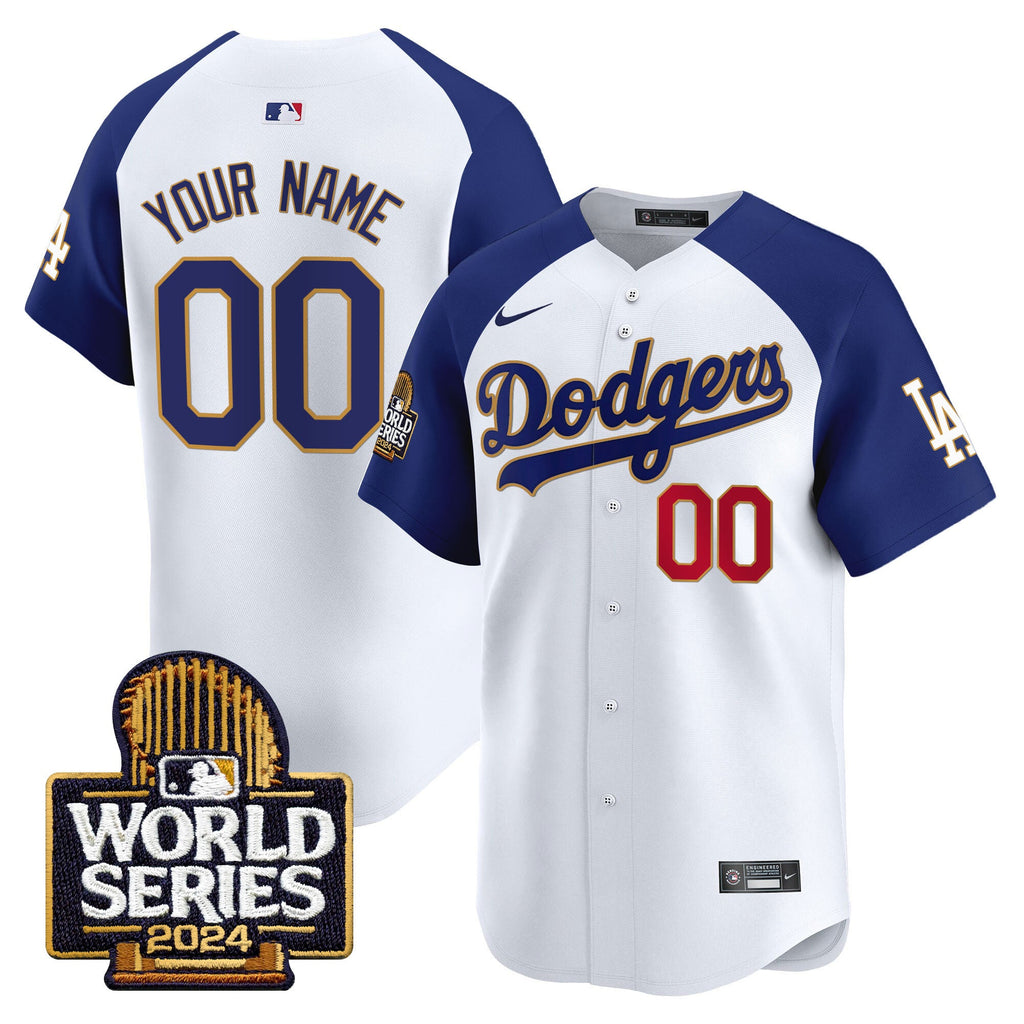 2024 World Series Gold Trim Vapor Premier Limited Custom Jersey