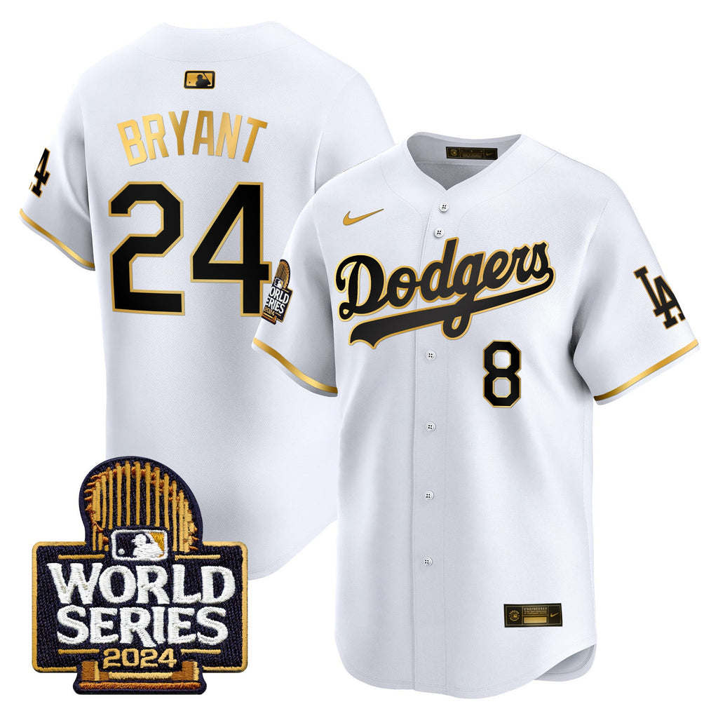 Men’s 2024 World Series Gold Trim Vapor Premier Limited Jersey