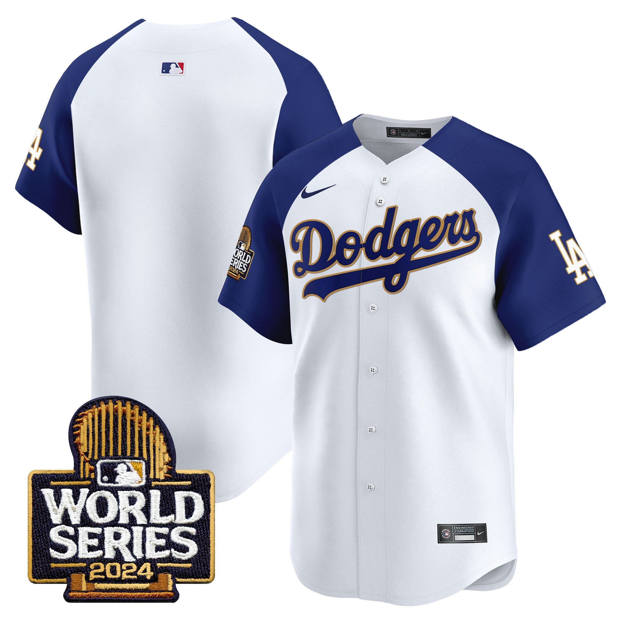 Men’s 2024 World Series Gold Trim Vapor Premier Limited Jersey