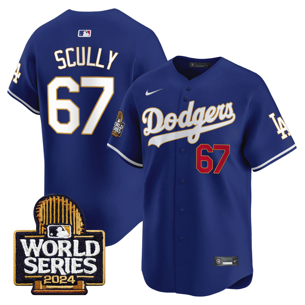 Men’s 2024 World Series Gold Trim Vapor Premier Limited Jersey