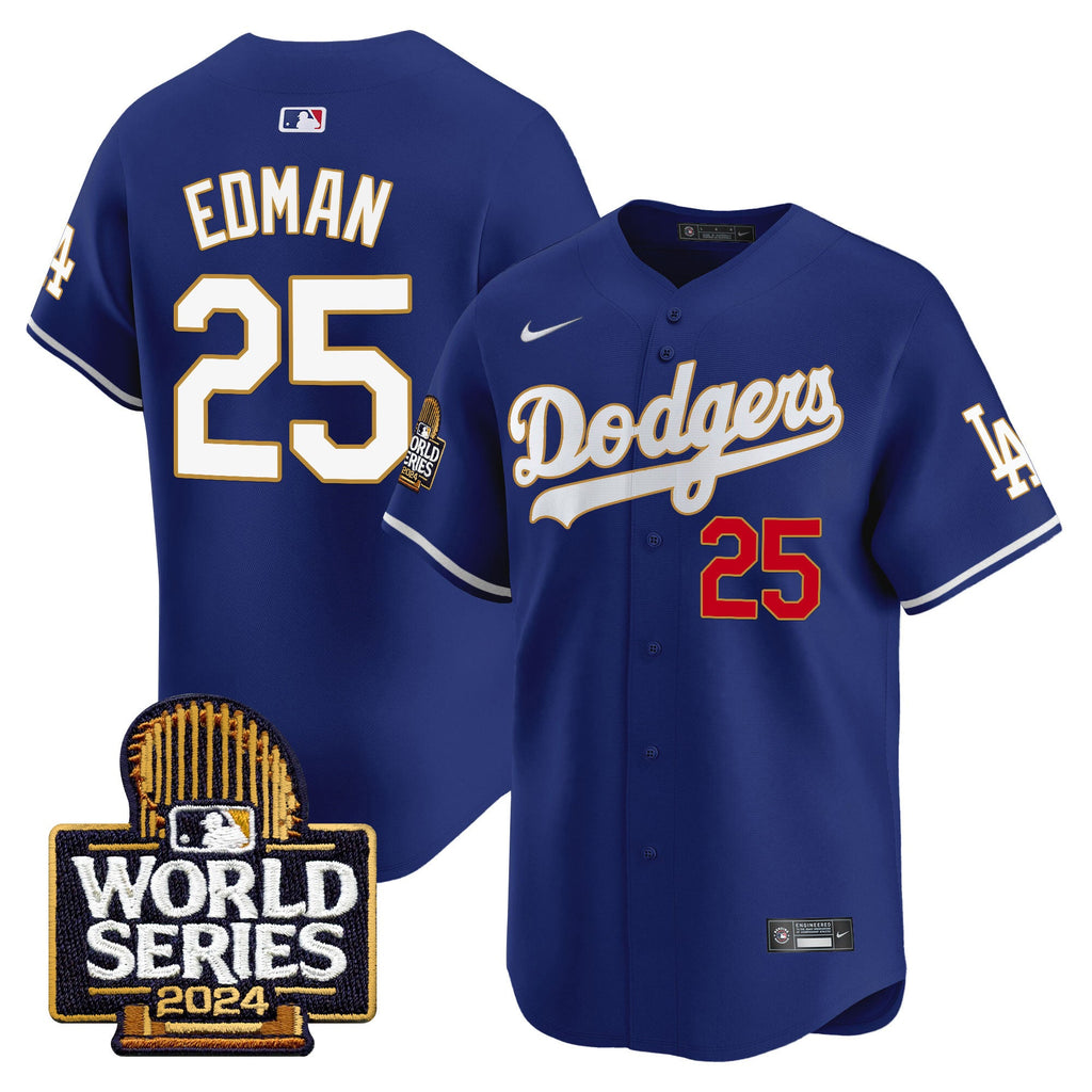Men’s 2024 World Series Gold Trim Vapor Premier Limited Jersey