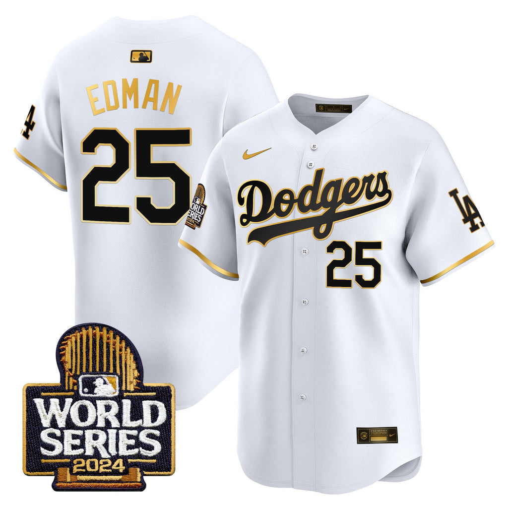 Men’s 2024 World Series Gold Trim Vapor Premier Limited Jersey