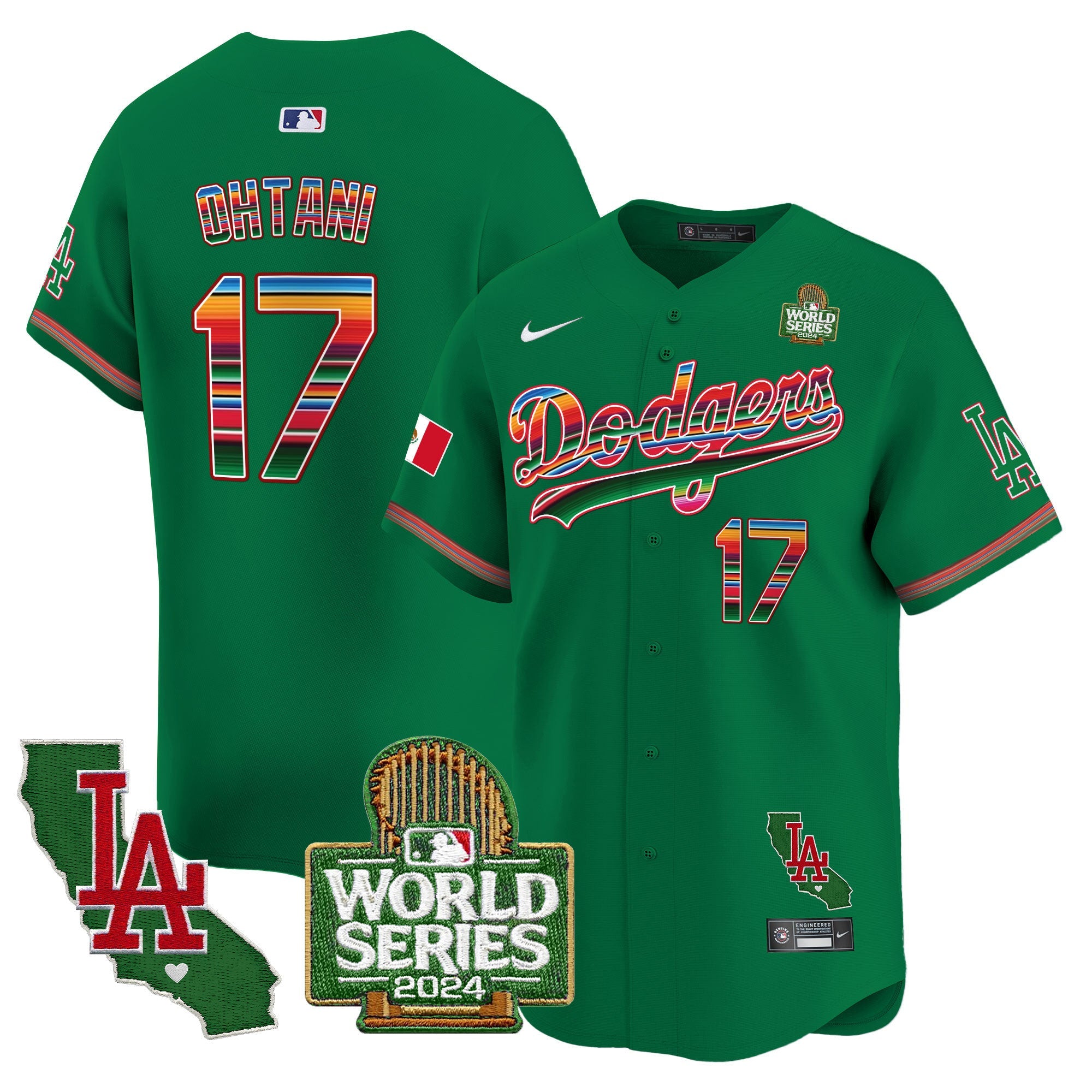 Men’s Mexico 2024 World Series Vapor Premier Limited Jersey V2