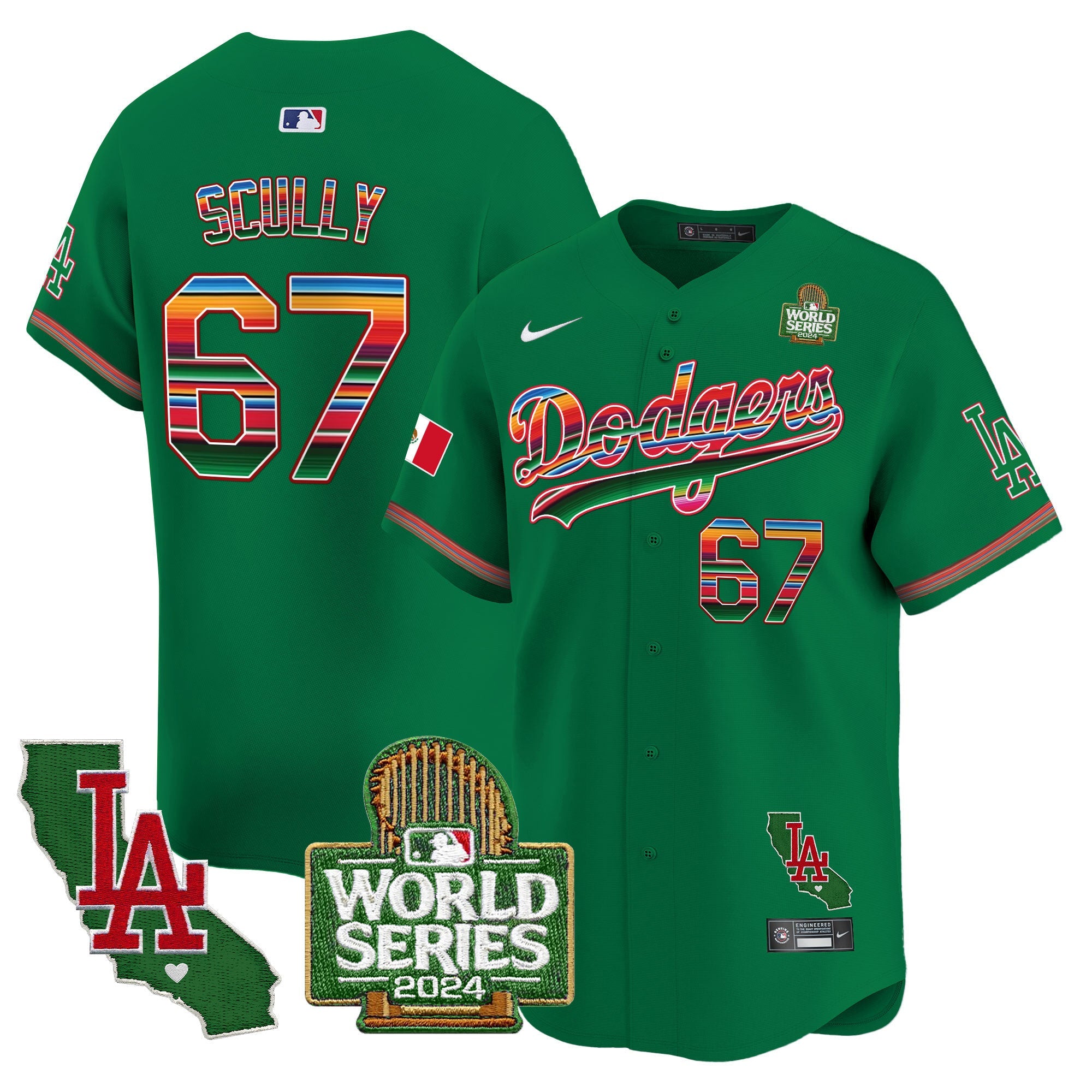 Men’s Mexico 2024 World Series Vapor Premier Limited Jersey V2