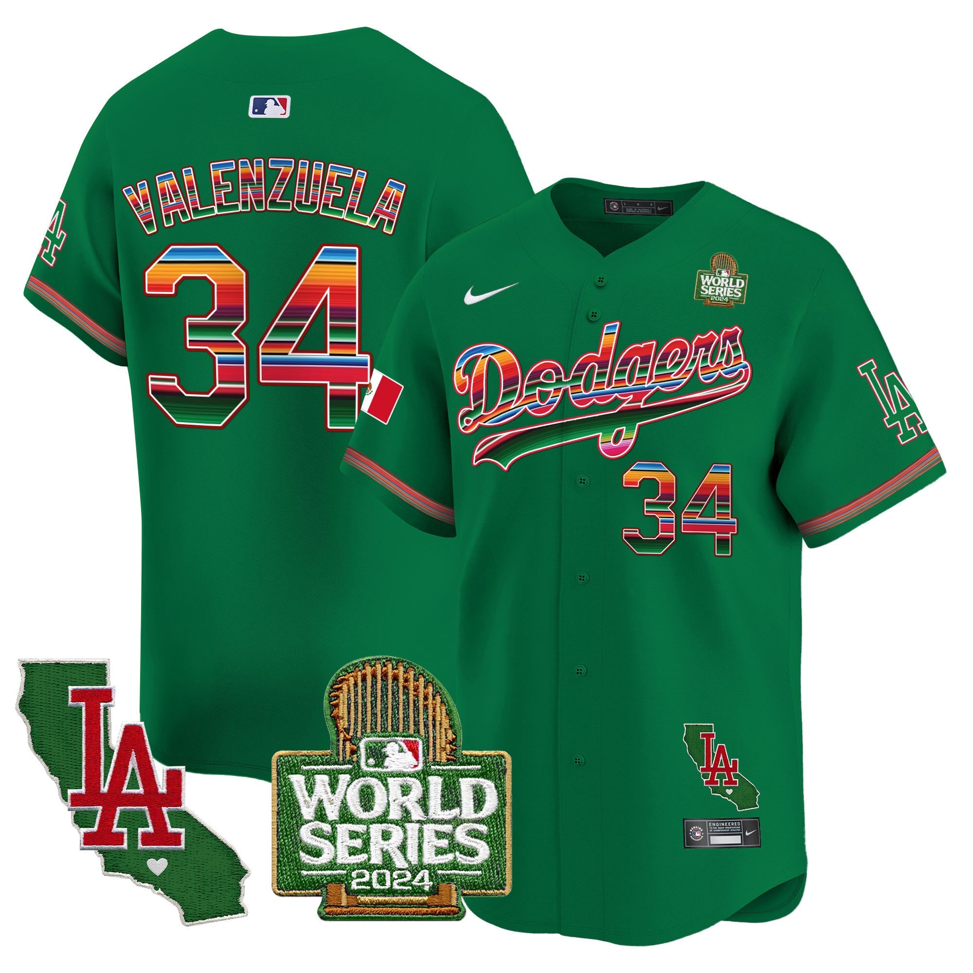 Men’s Mexico 2024 World Series Vapor Premier Limited Jersey V2