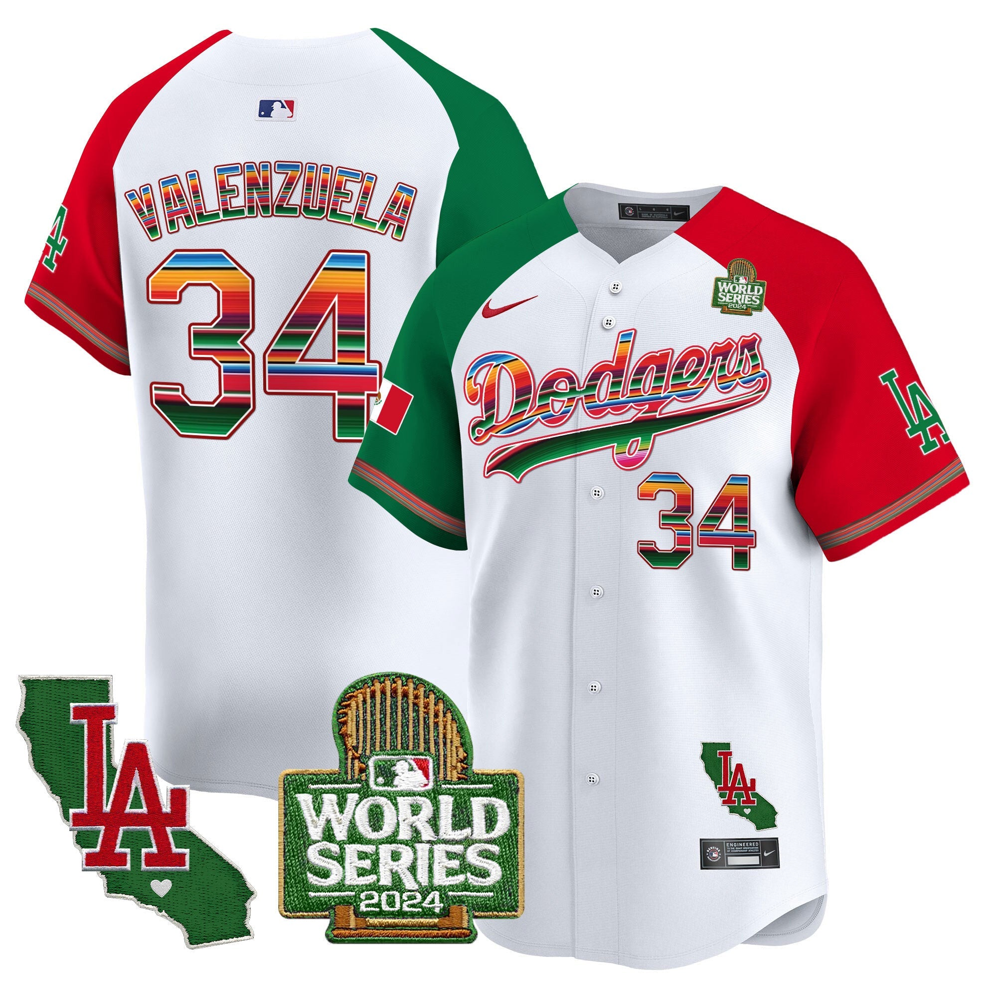 Men’s Mexico 2024 World Series Vapor Premier Limited Jersey V2
