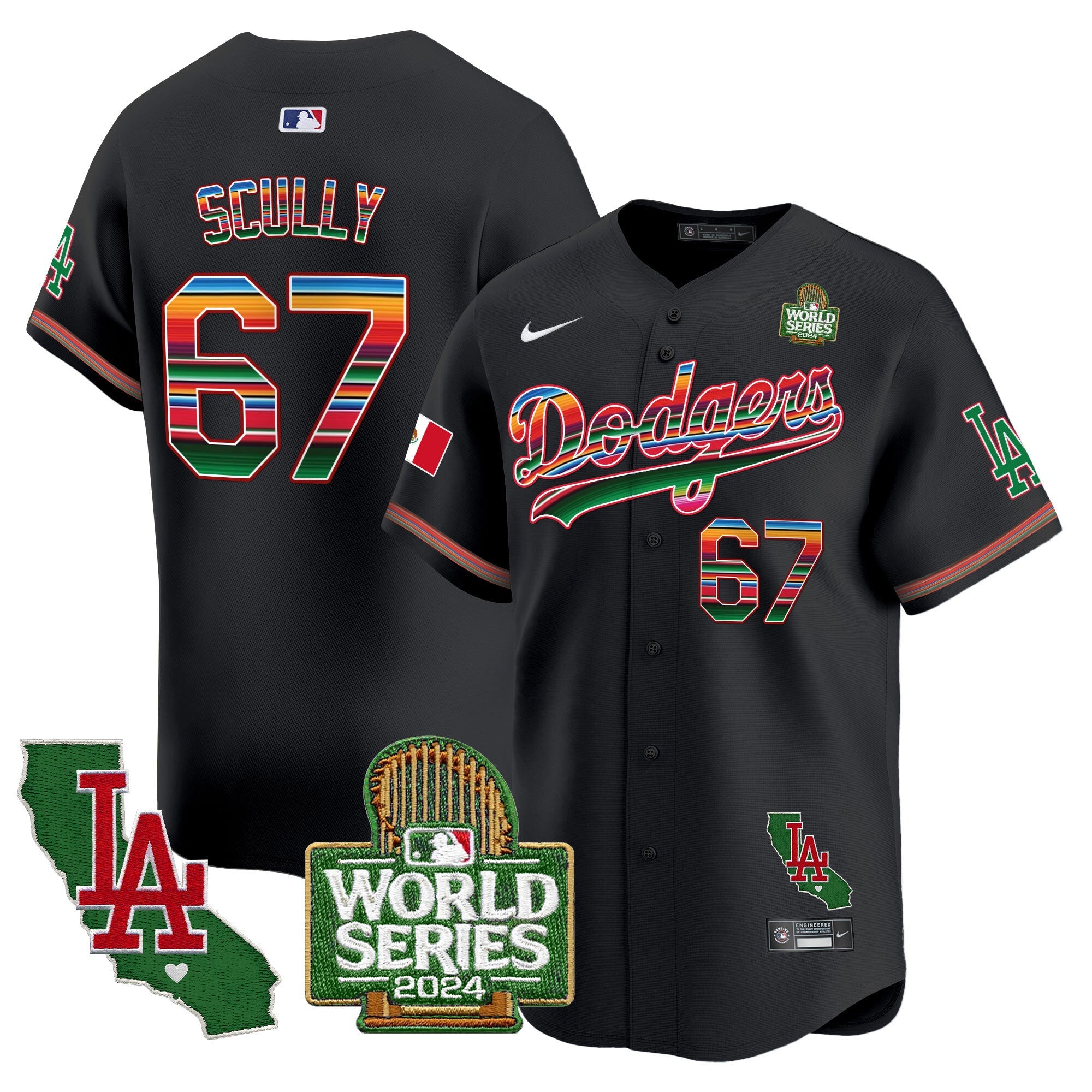 Men’s Mexico 2024 World Series Vapor Premier Limited Jersey V2