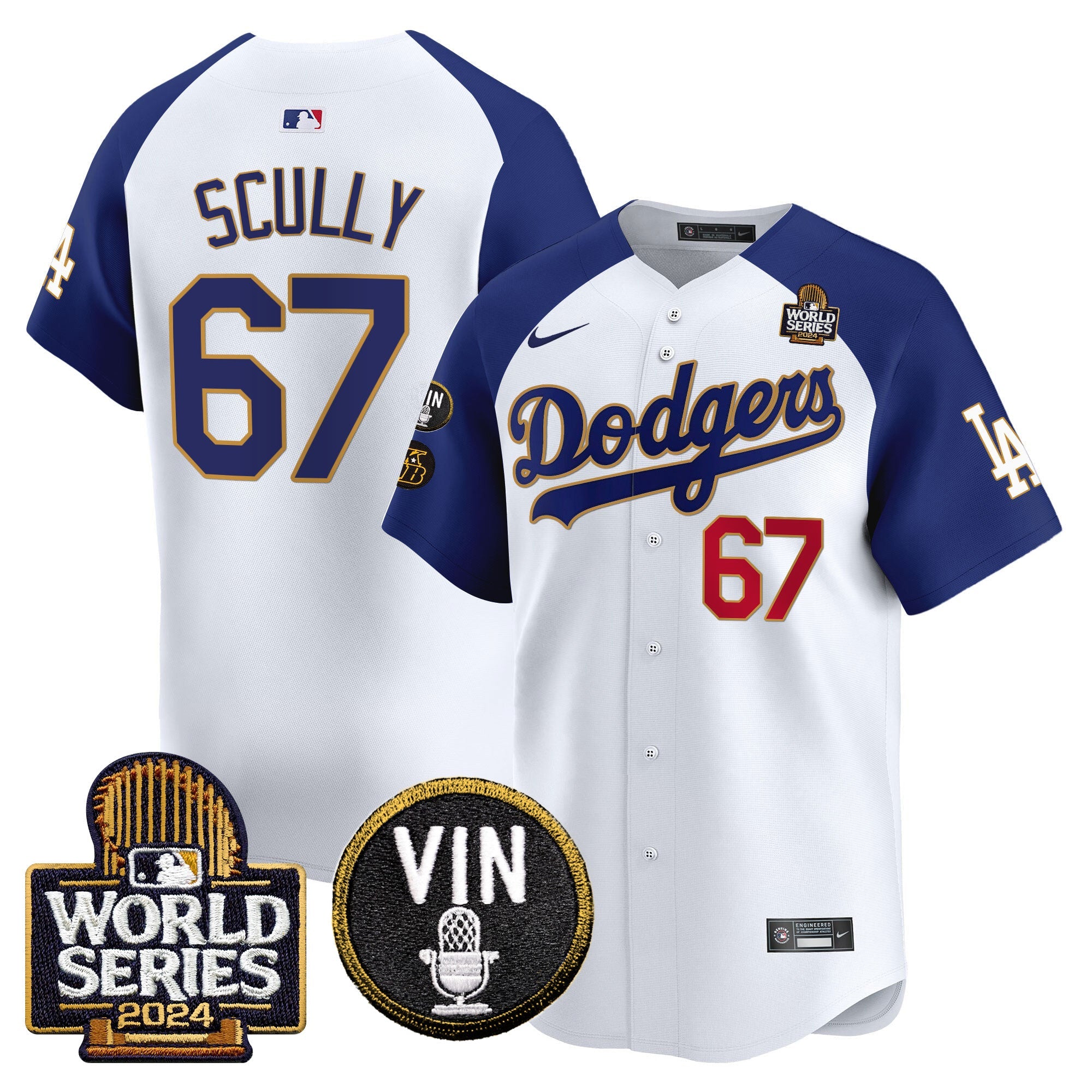 Men’s 2024 World Series Gold Trim Vapor Premier Limited Jersey V2