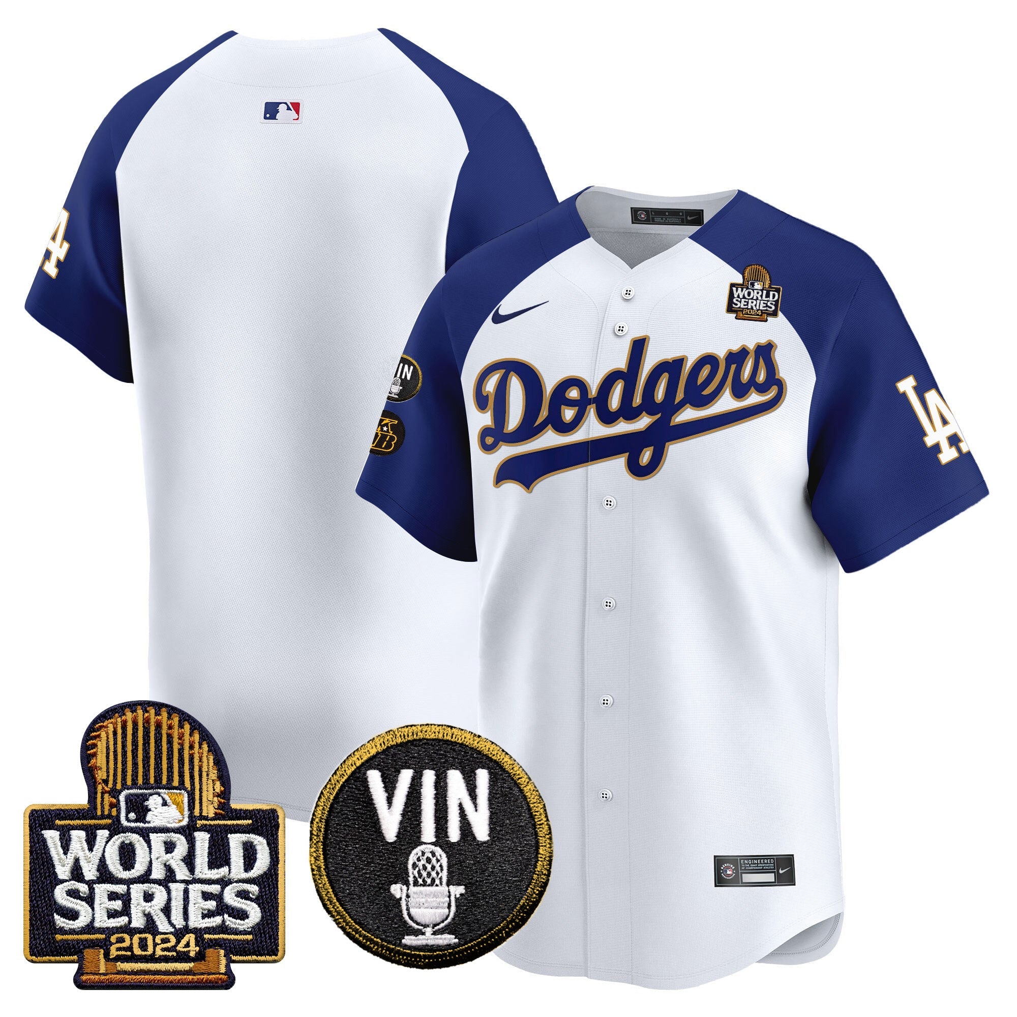 Men’s 2024 World Series Gold Trim Vapor Premier Limited Jersey V2