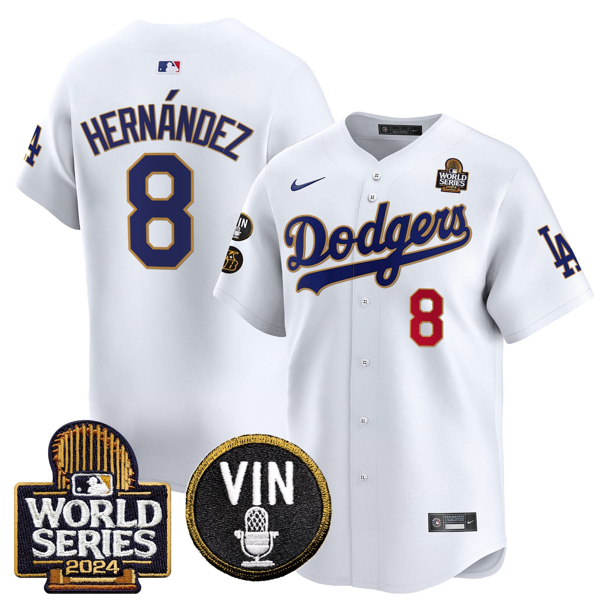 Men’s 2024 World Series Gold Trim Vapor Premier Limited Jersey V2