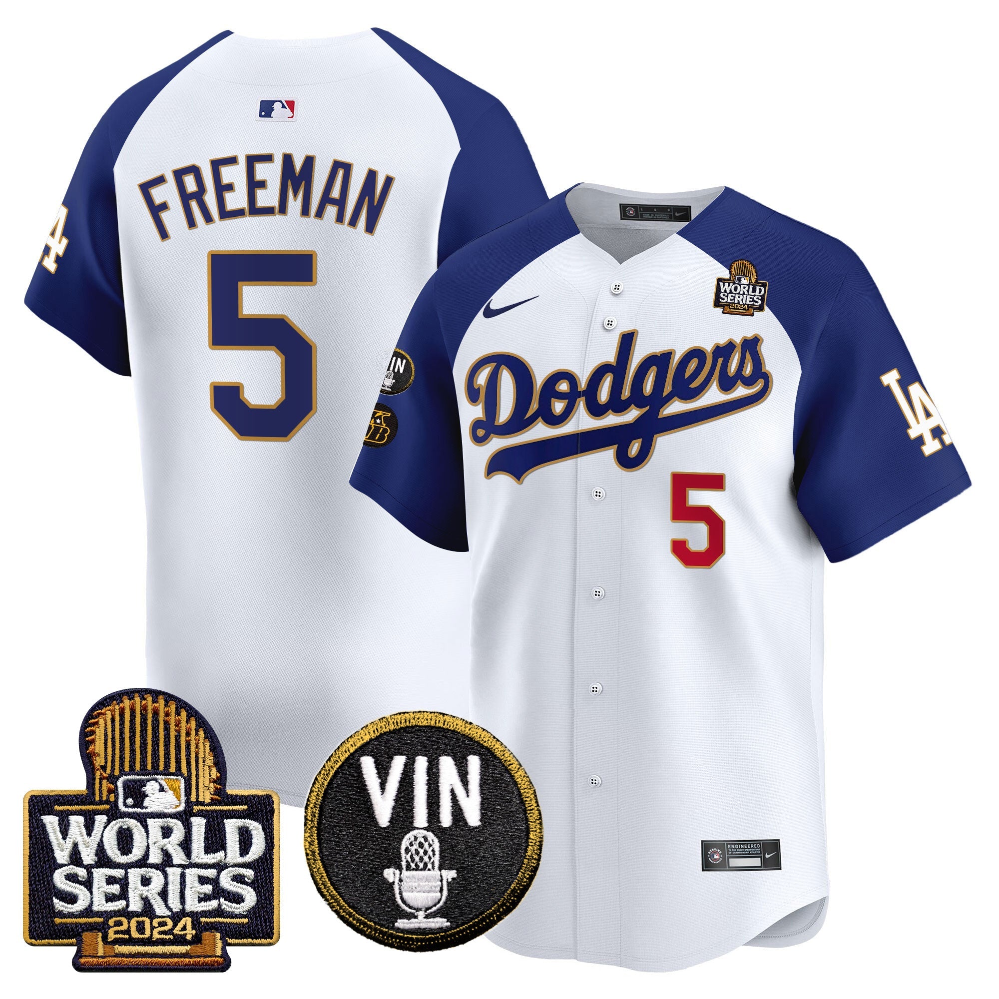 Men’s 2024 World Series Gold Trim Vapor Premier Limited Jersey V2