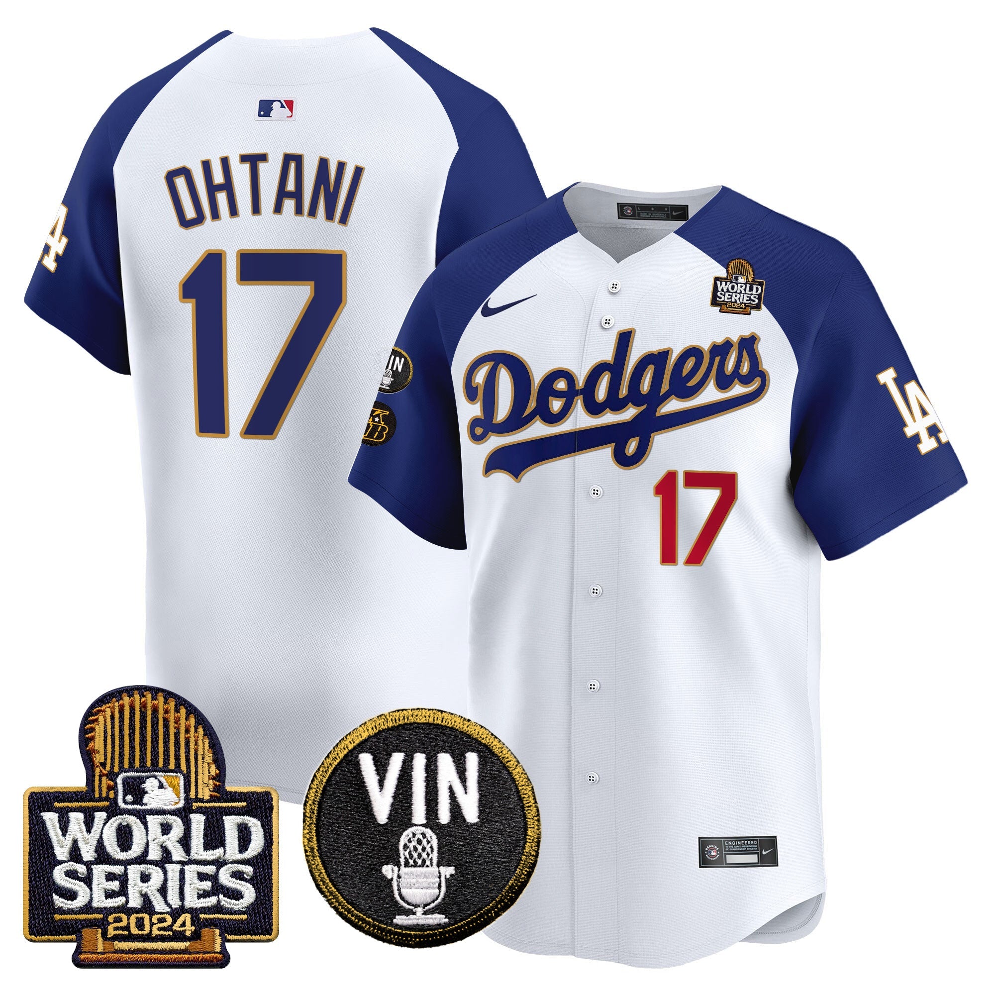 Men’s 2024 World Series Gold Trim Vapor Premier Limited Jersey V2