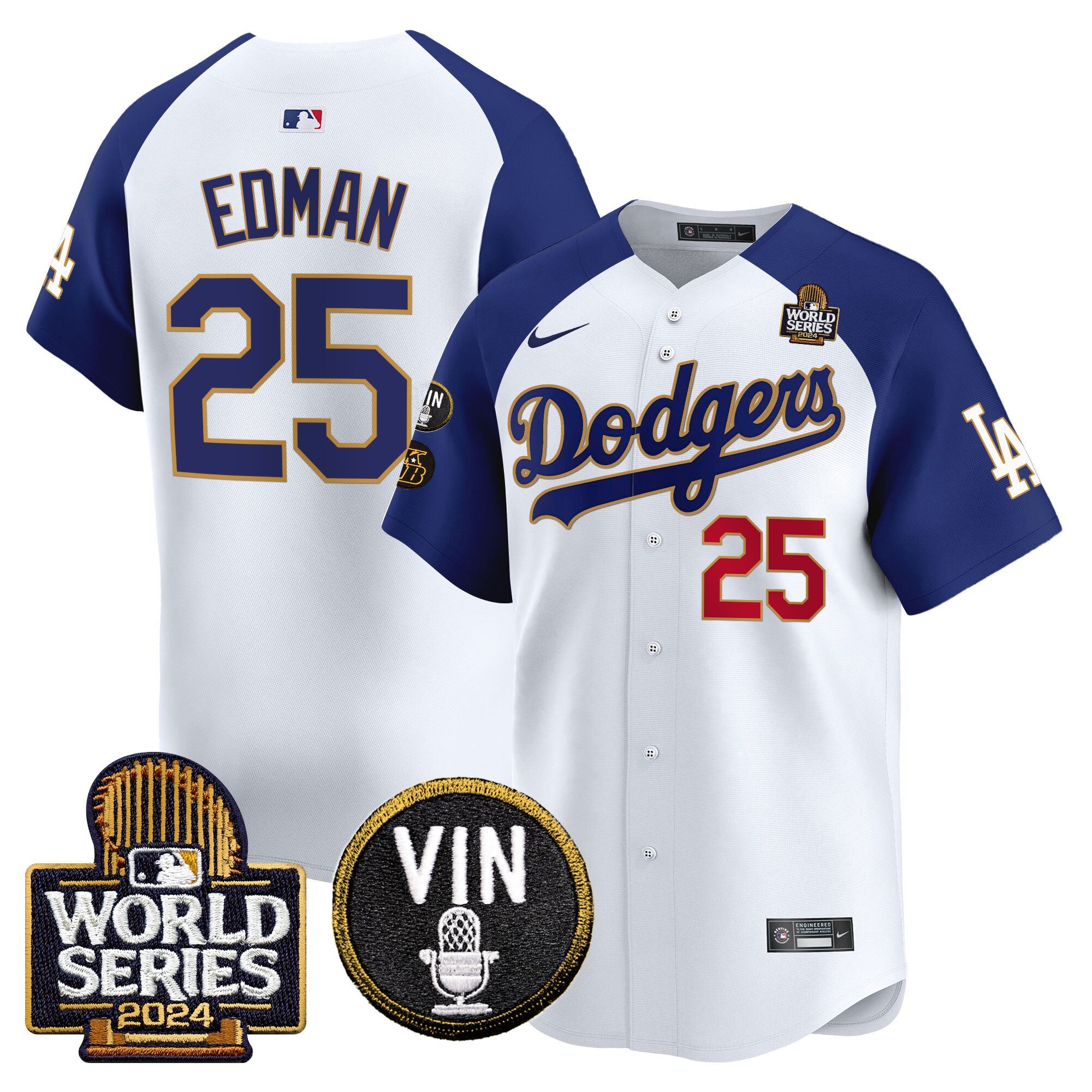 Men’s 2024 World Series Gold Trim Vapor Premier Limited Jersey V2