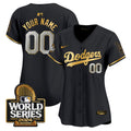 2024 World Series Gold Trim Vapor Premier Limited Custom Jersey