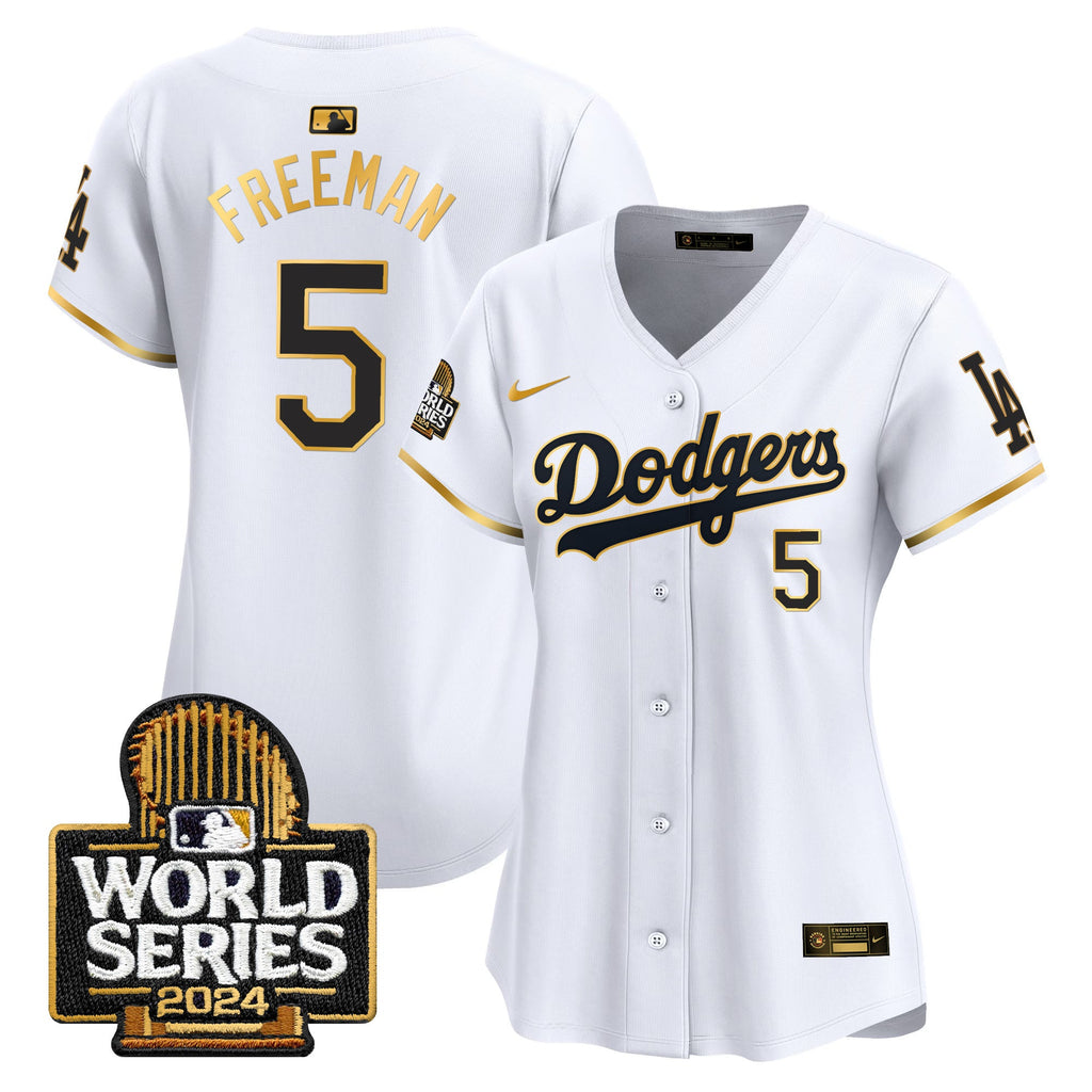 Women’s 2024 World Series Gold Trim Vapor Premier Limited Jersey