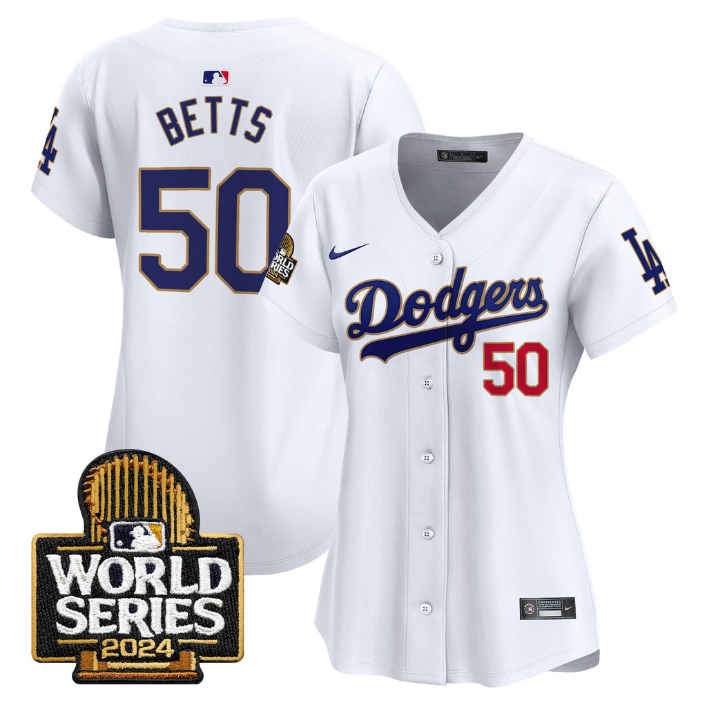 Women’s 2024 World Series Gold Trim Vapor Premier Limited Jersey