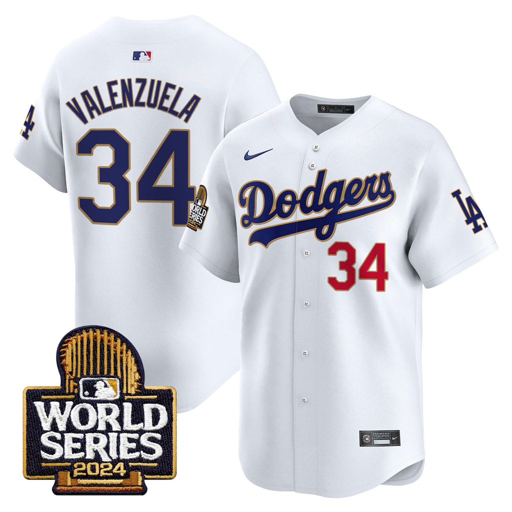 Men’s 2024 World Series Gold Trim Vapor Premier Limited Jersey