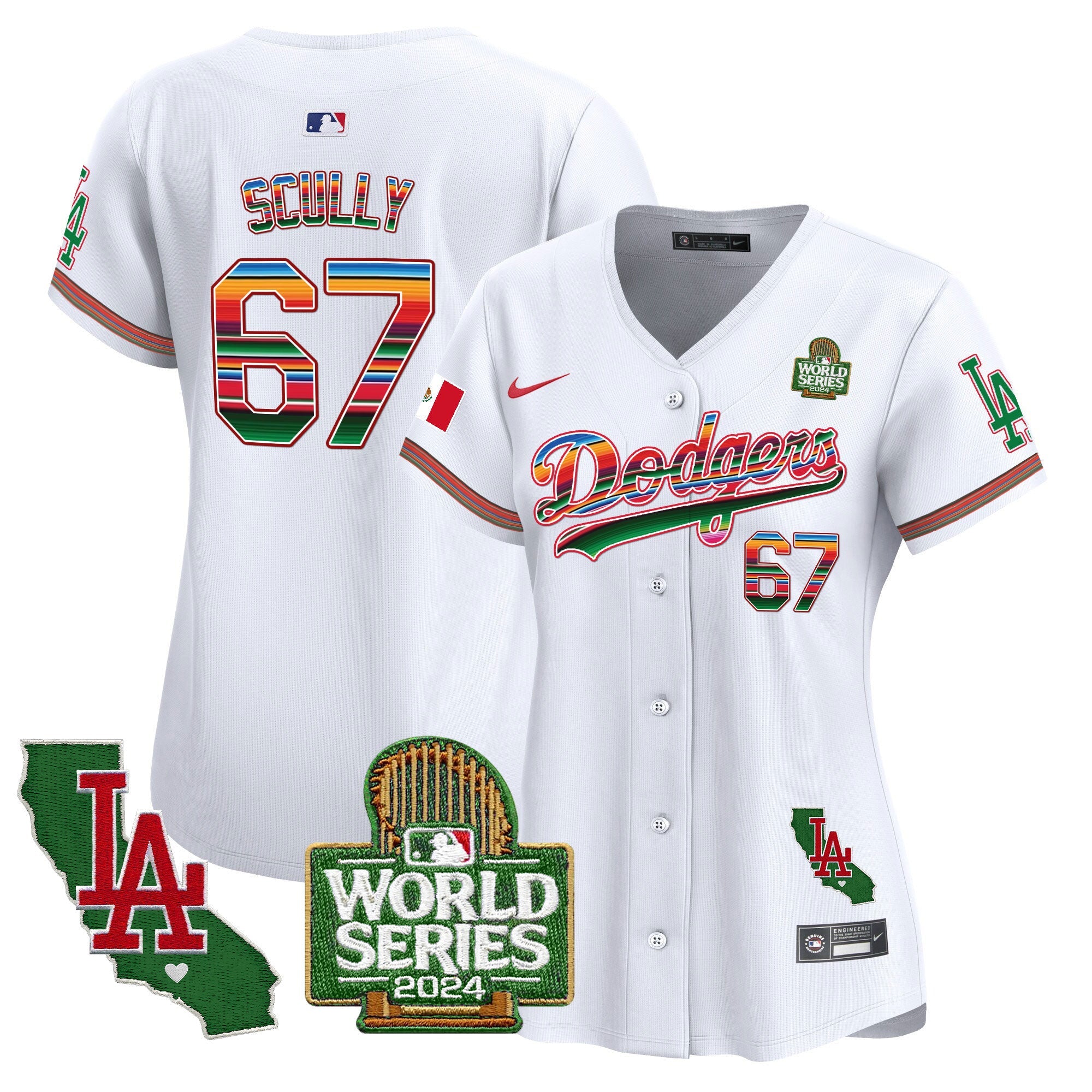 Women’s Mexico 2024 World Series Vapor Premier Limited Jersey V2