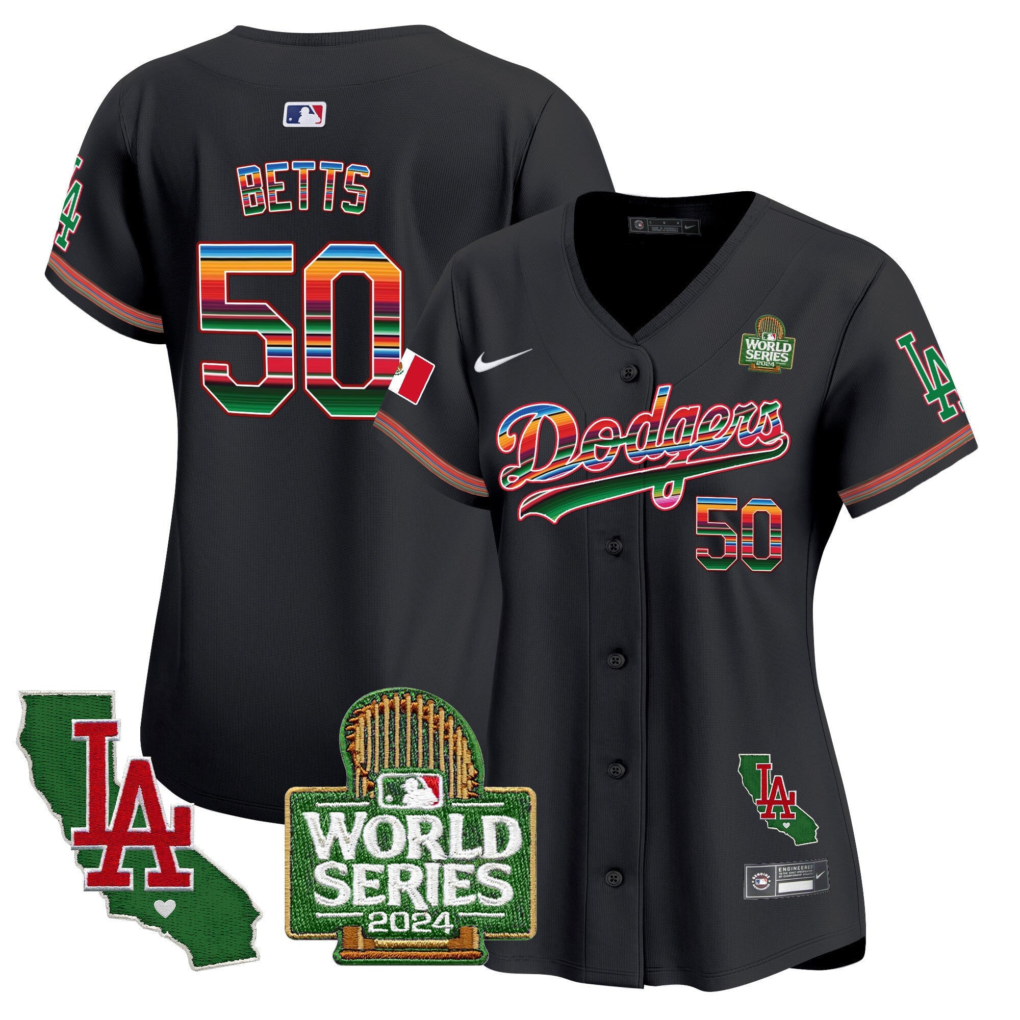 Women’s Mexico 2024 World Series Vapor Premier Limited Jersey V2