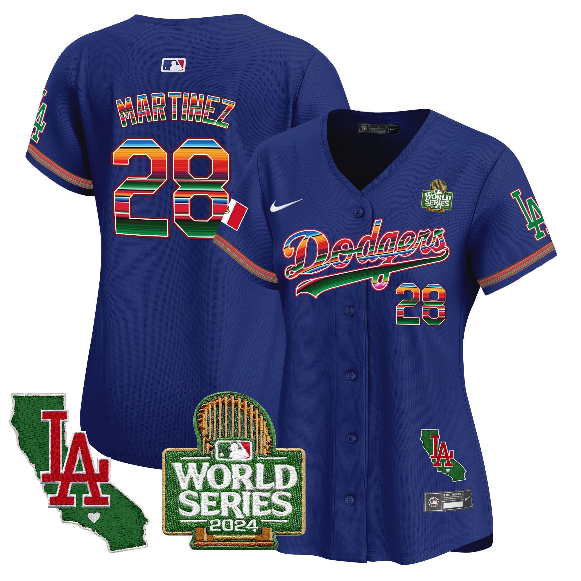 Women’s Mexico 2024 World Series Vapor Premier Limited Jersey V2