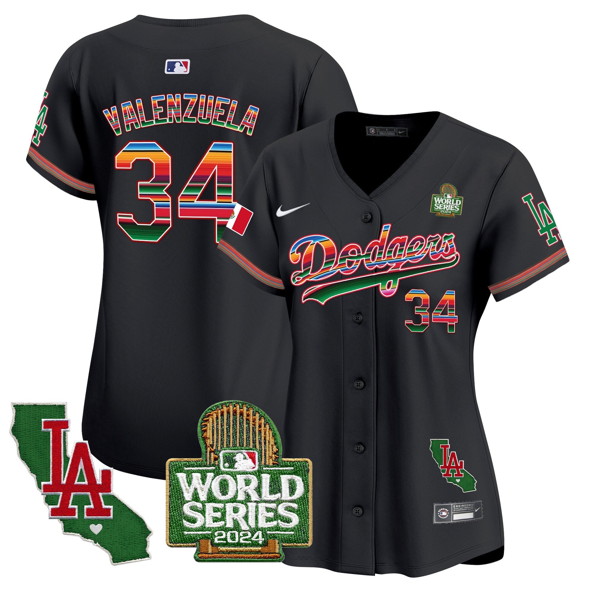Women’s Mexico 2024 World Series Vapor Premier Limited Jersey V2