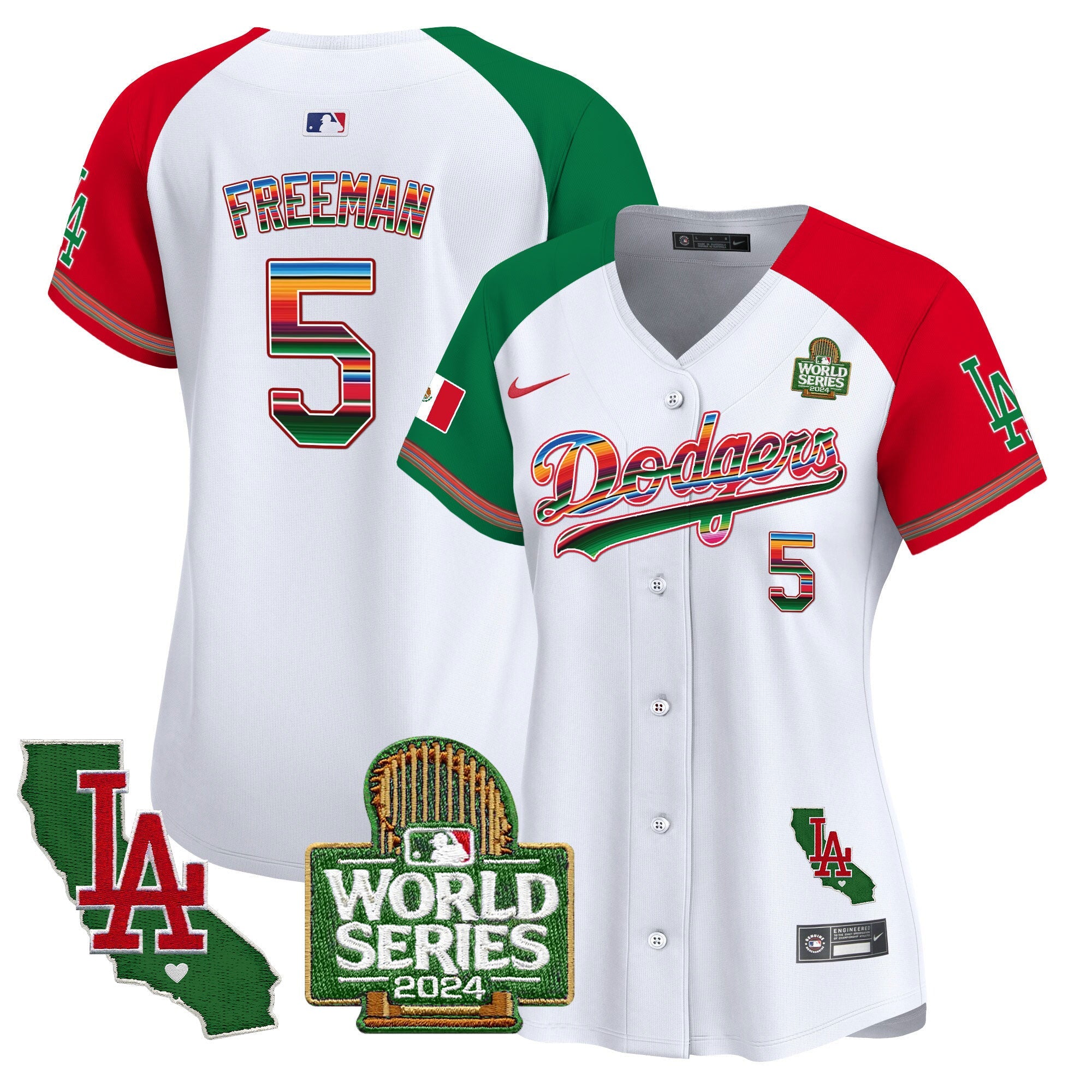 Women’s Mexico 2024 World Series Vapor Premier Limited Jersey V2