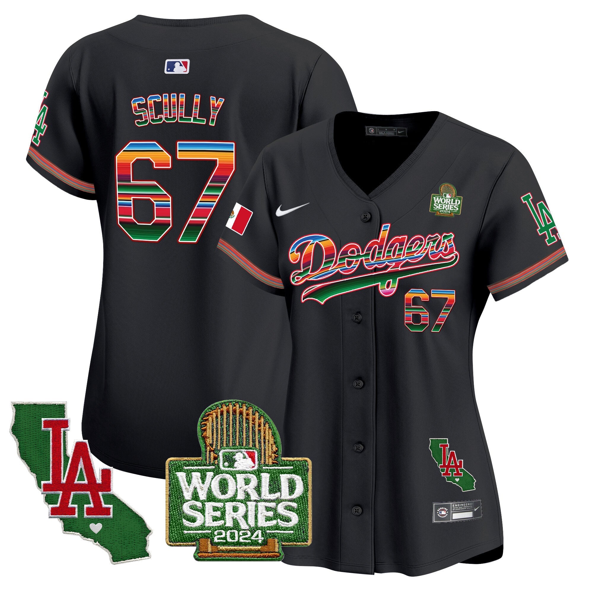 Women’s Mexico 2024 World Series Vapor Premier Limited Jersey V2
