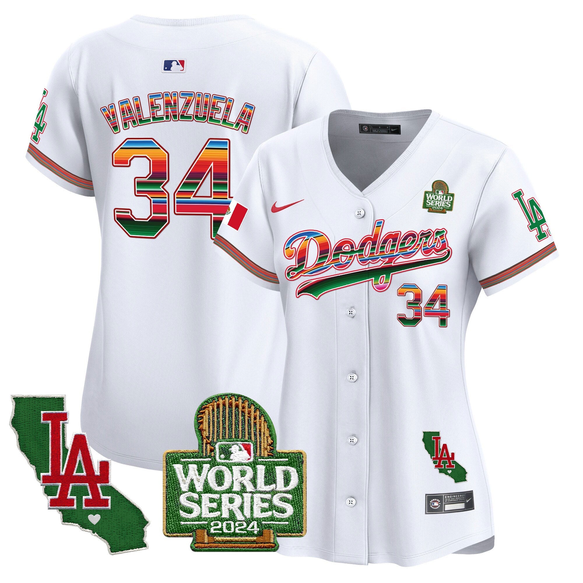 Women’s Mexico 2024 World Series Vapor Premier Limited Jersey V2