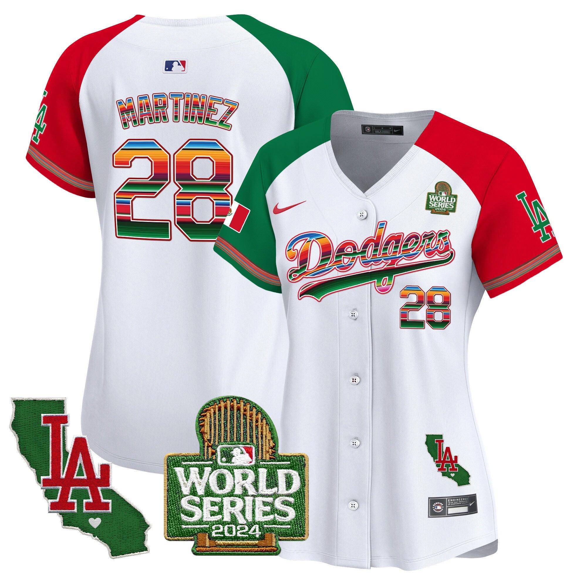 Women’s Mexico 2024 World Series Vapor Premier Limited Jersey V2