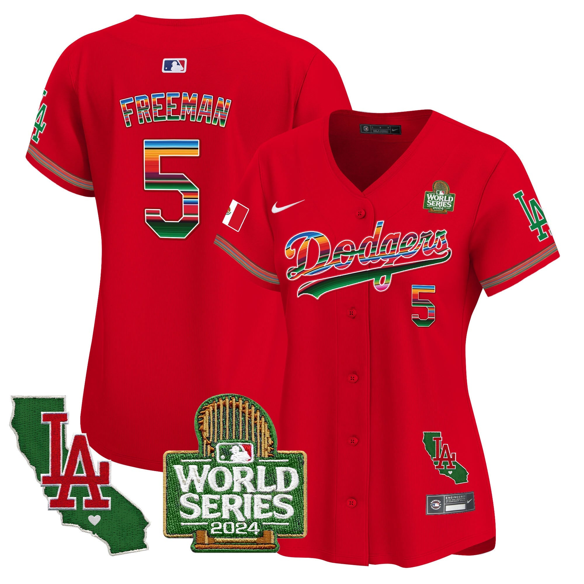 Women’s Mexico 2024 World Series Vapor Premier Limited Jersey V2