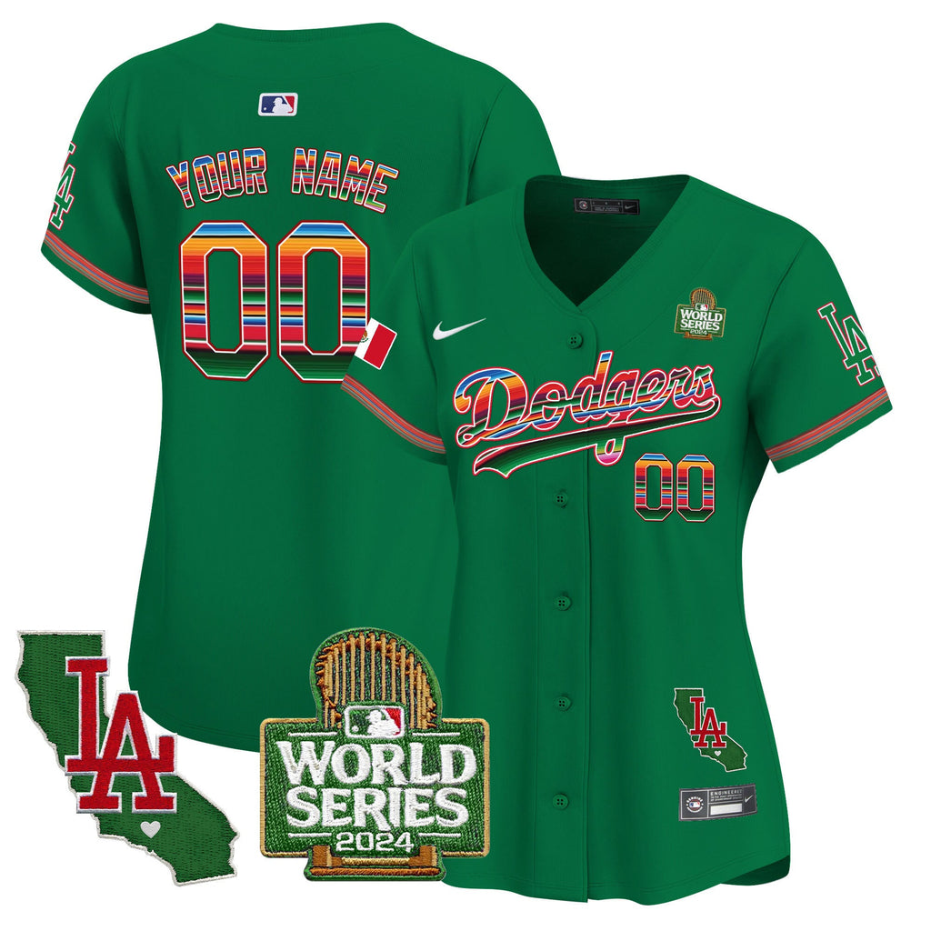 Mexico 2024 World Series Vapor Premier Limited Custom Jersey V2