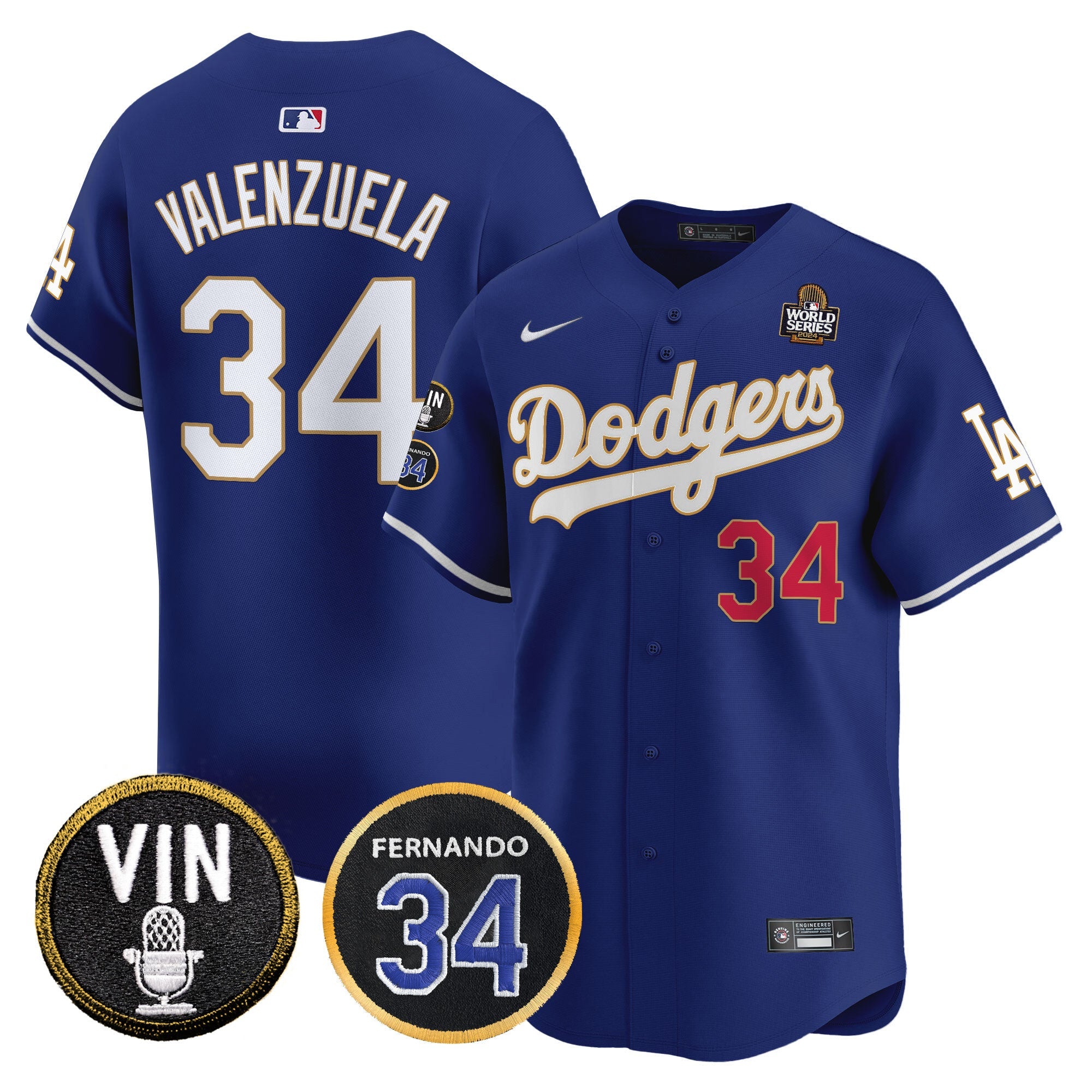 Men’s 2024 World Series Gold Trim Vapor Premier Limited Jersey V3