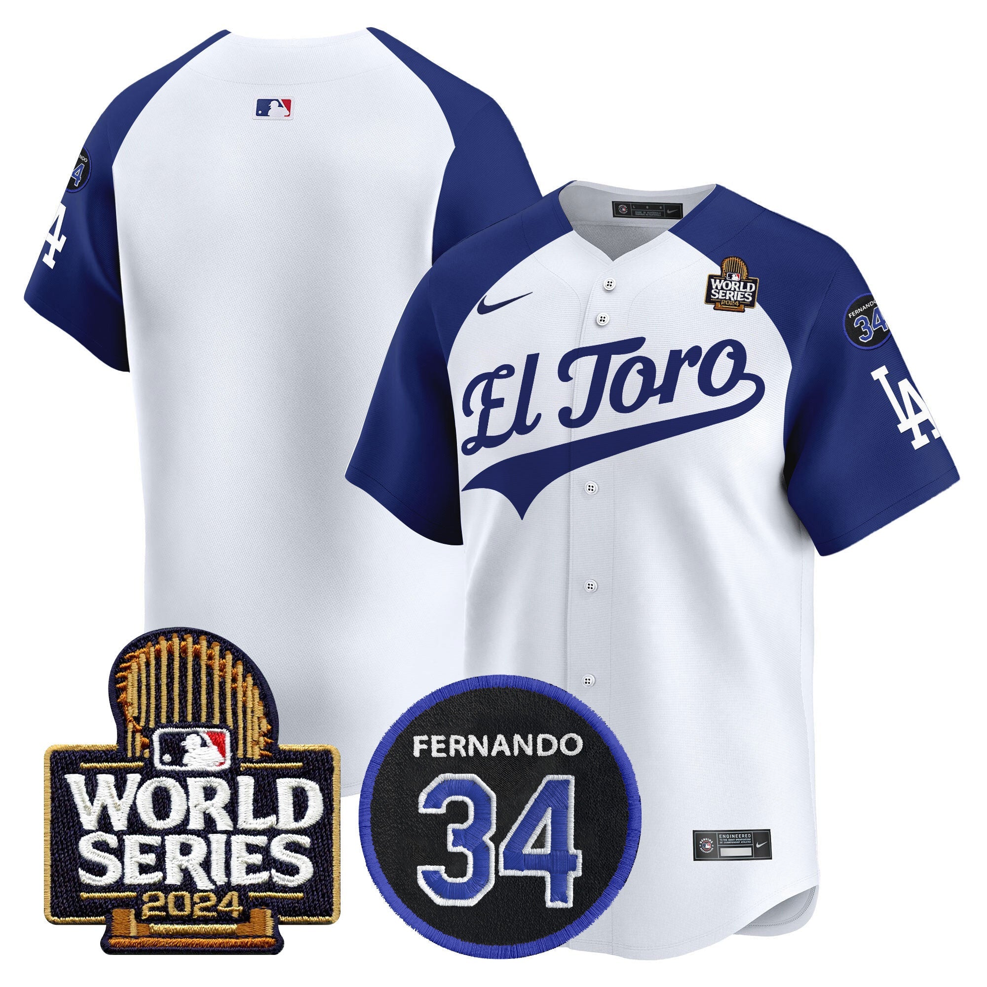 Men’s El Toro 2024 World Series Patch Vapor Premier Limited Jersey