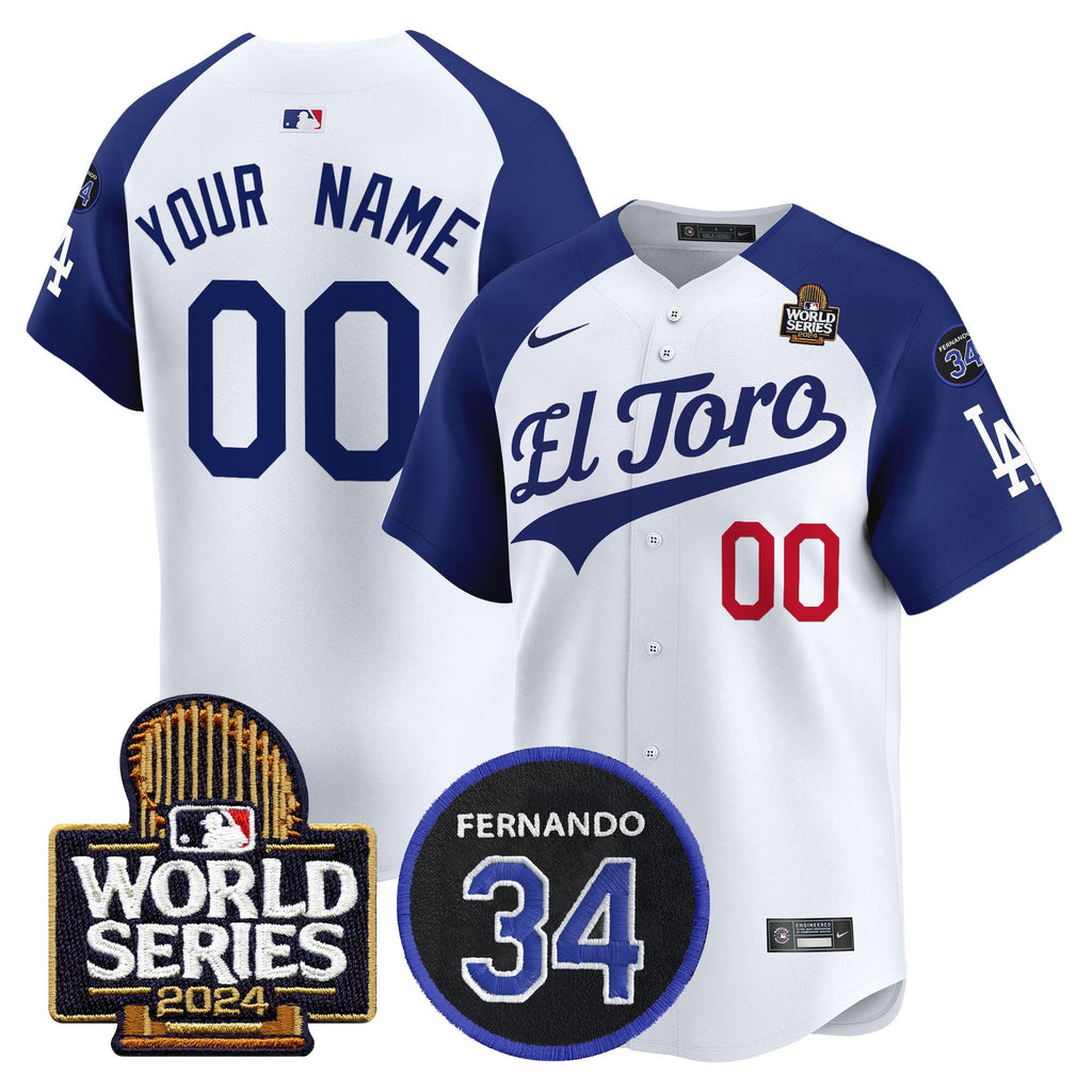 El Toro 2024 World Series Patch Vapor Premier Limited Custom Jersey