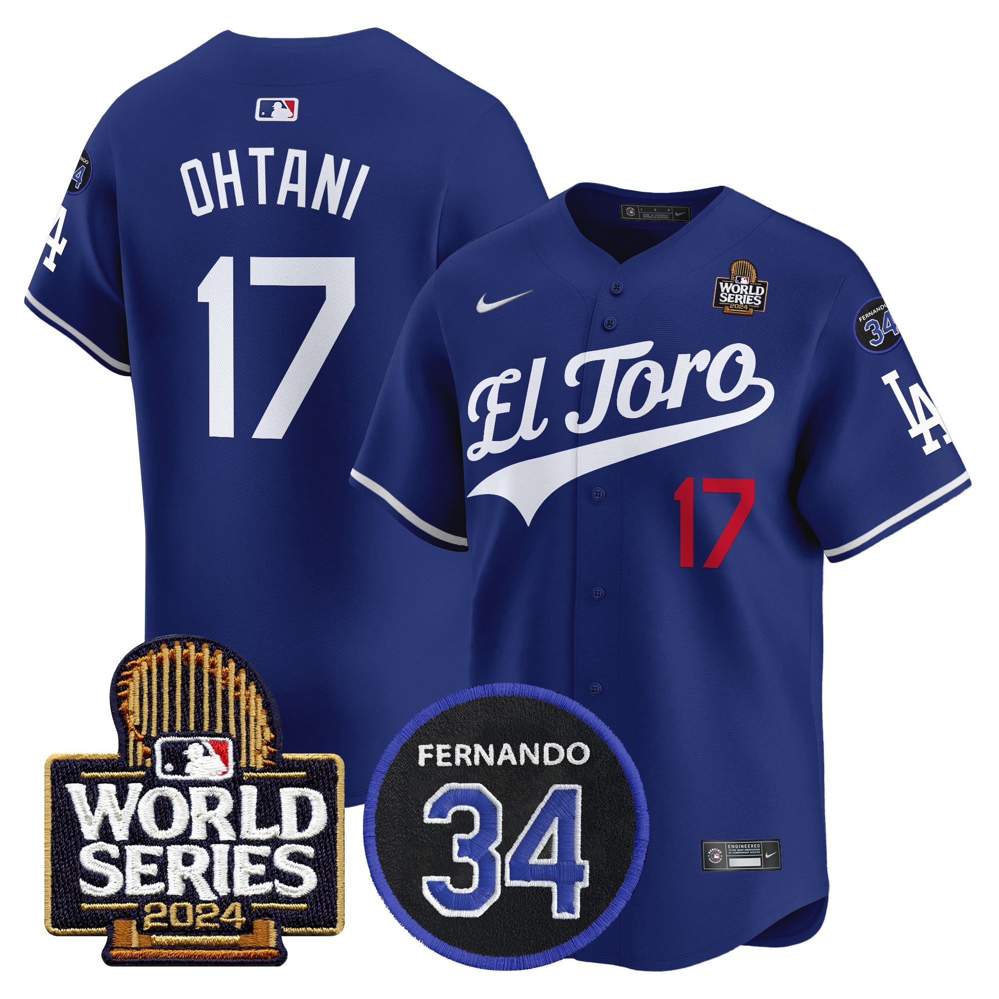 Men’s El Toro 2024 World Series Patch Vapor Premier Limited Jersey