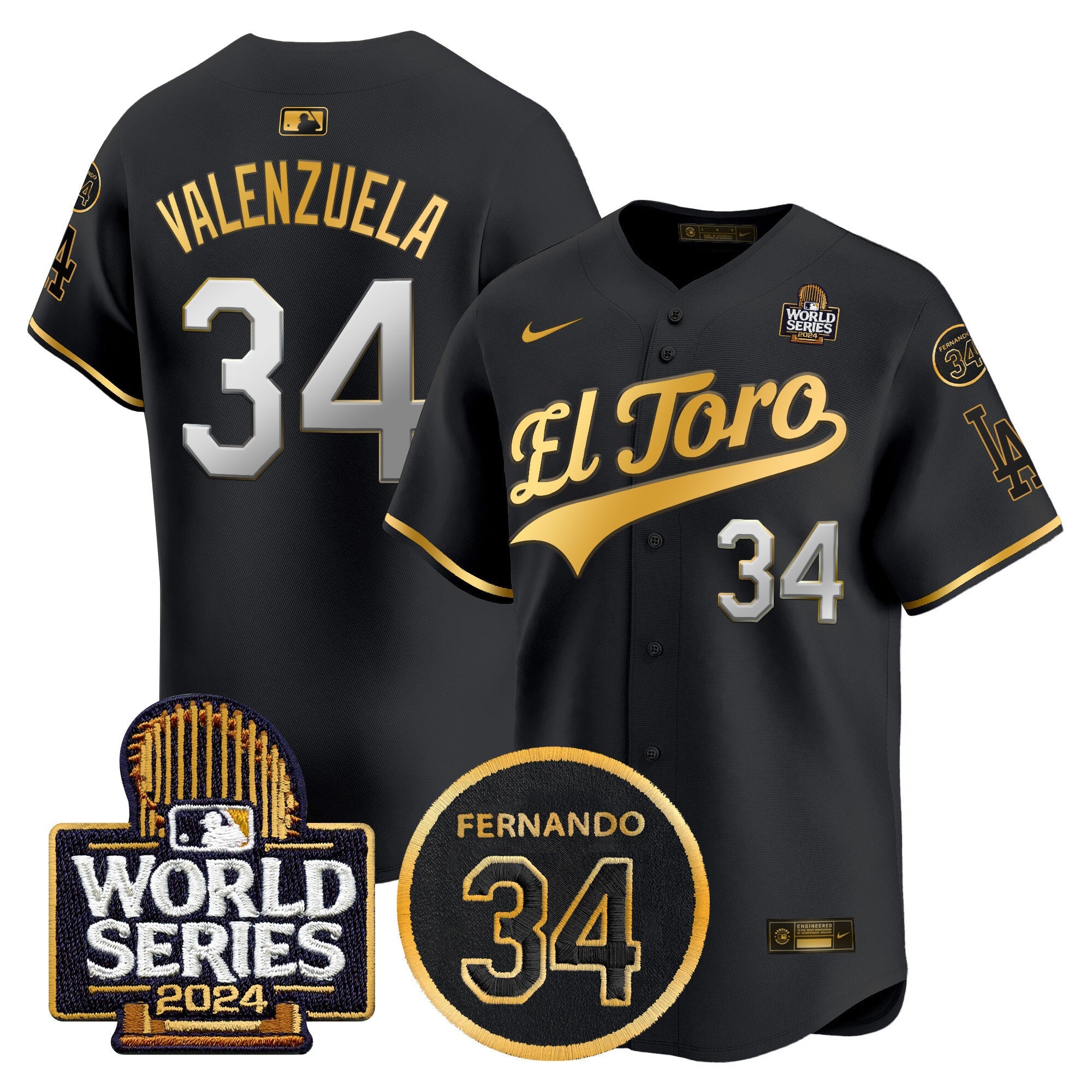 Men’s El Toro 2024 World Series Patch Vapor Premier Limited Jersey