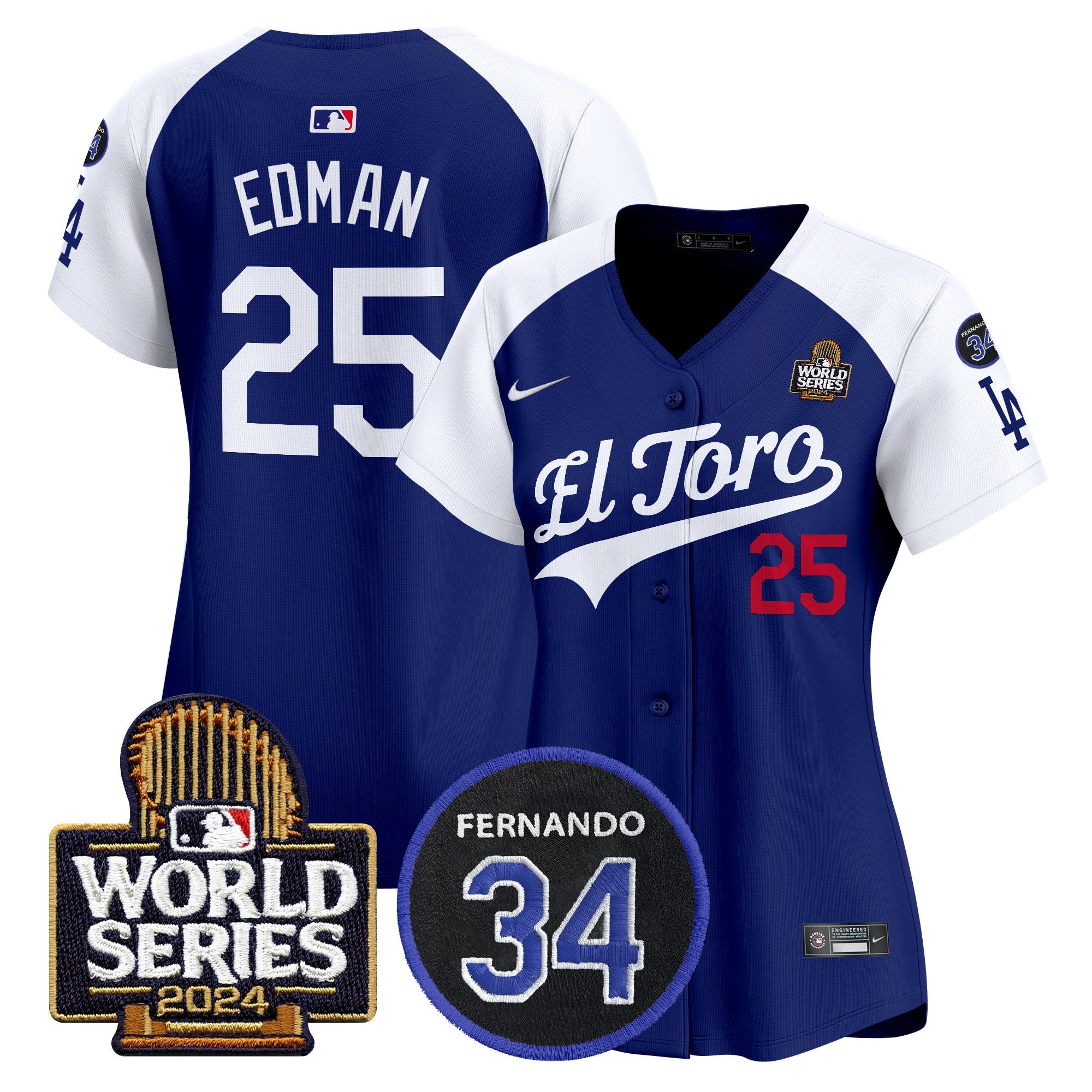 Women’s El Toro 2024 World Series Patch Vapor Premier Limited Jersey