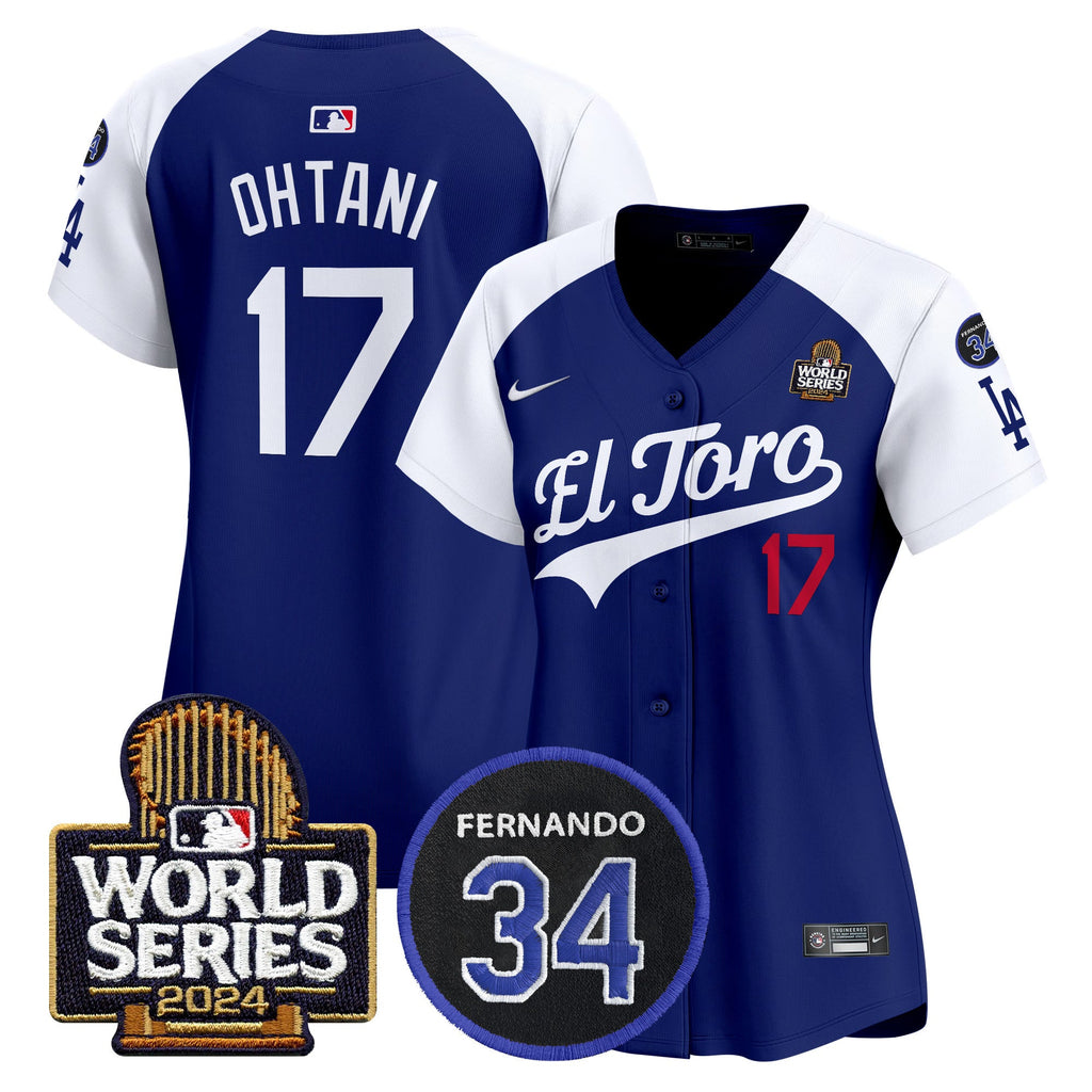 Women’s El Toro 2024 World Series Patch Vapor Premier Limited Jersey