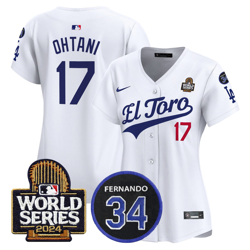 Women’s El Toro 2024 World Series Patch Vapor Premier Limited Jersey