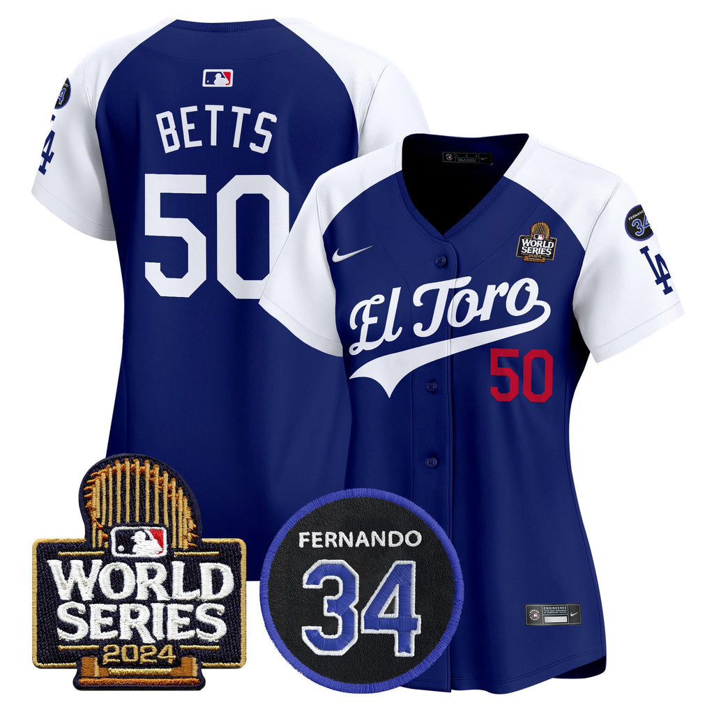 Women’s El Toro 2024 World Series Patch Vapor Premier Limited Jersey