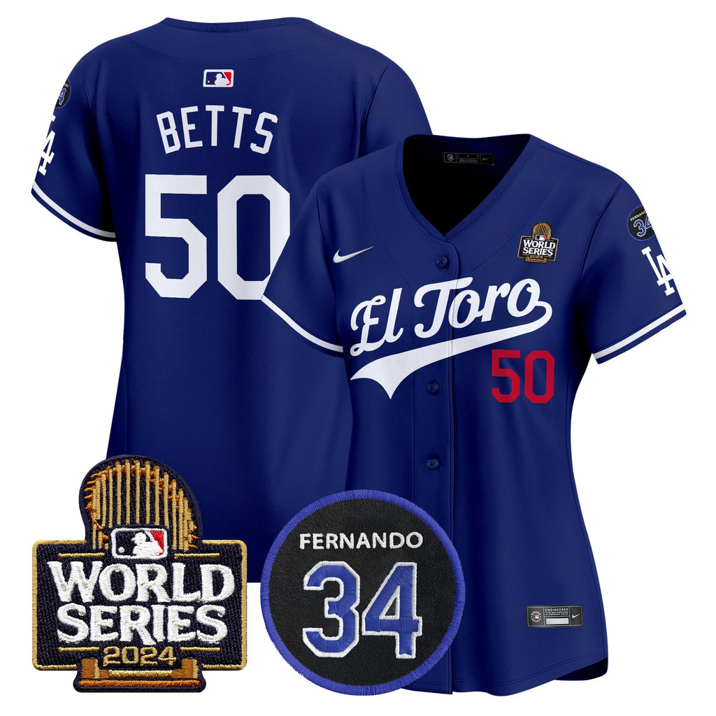 Women’s El Toro 2024 World Series Patch Vapor Premier Limited Jersey