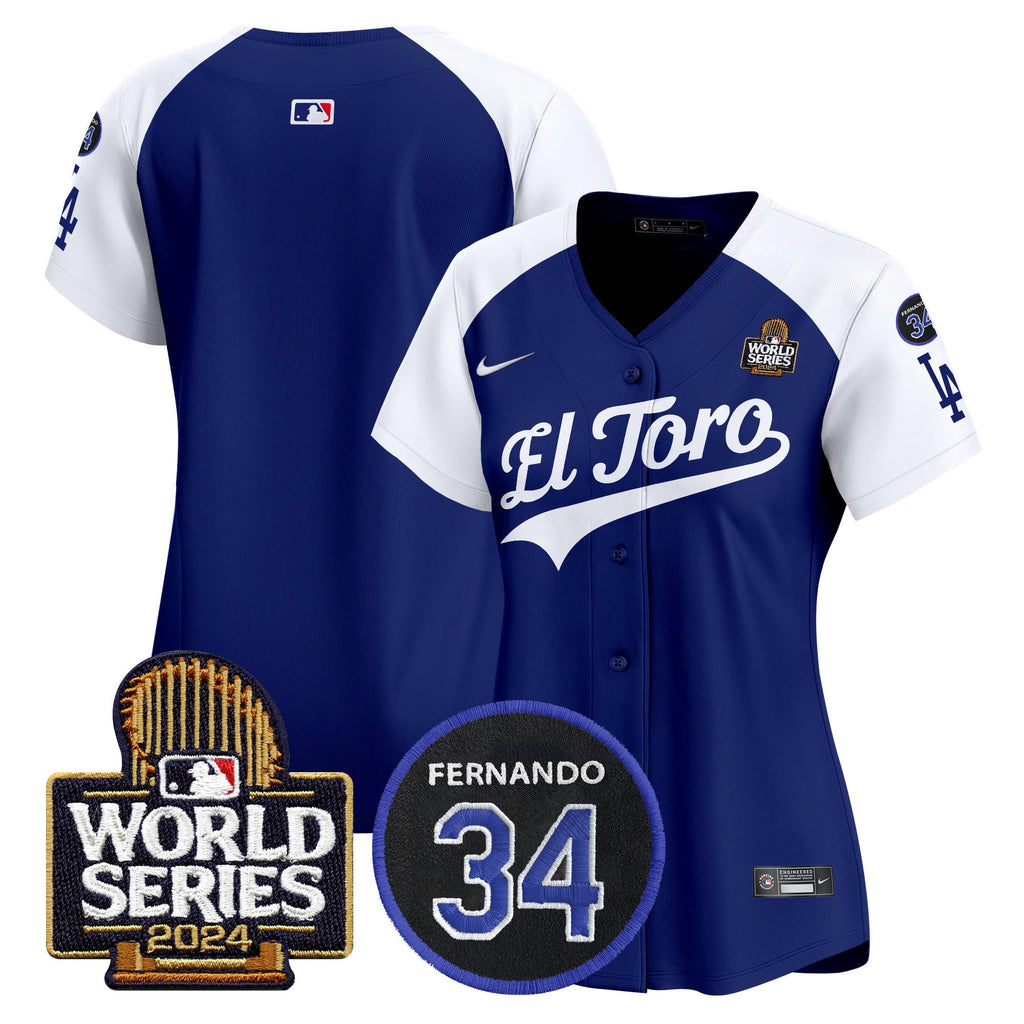 Women’s El Toro 2024 World Series Patch Vapor Premier Limited Jersey