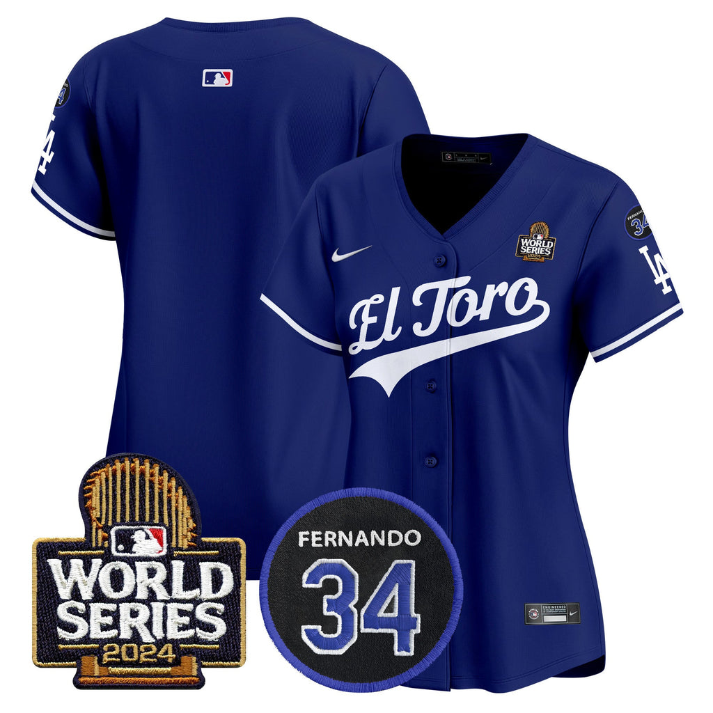 Women’s El Toro 2024 World Series Patch Vapor Premier Limited Jersey