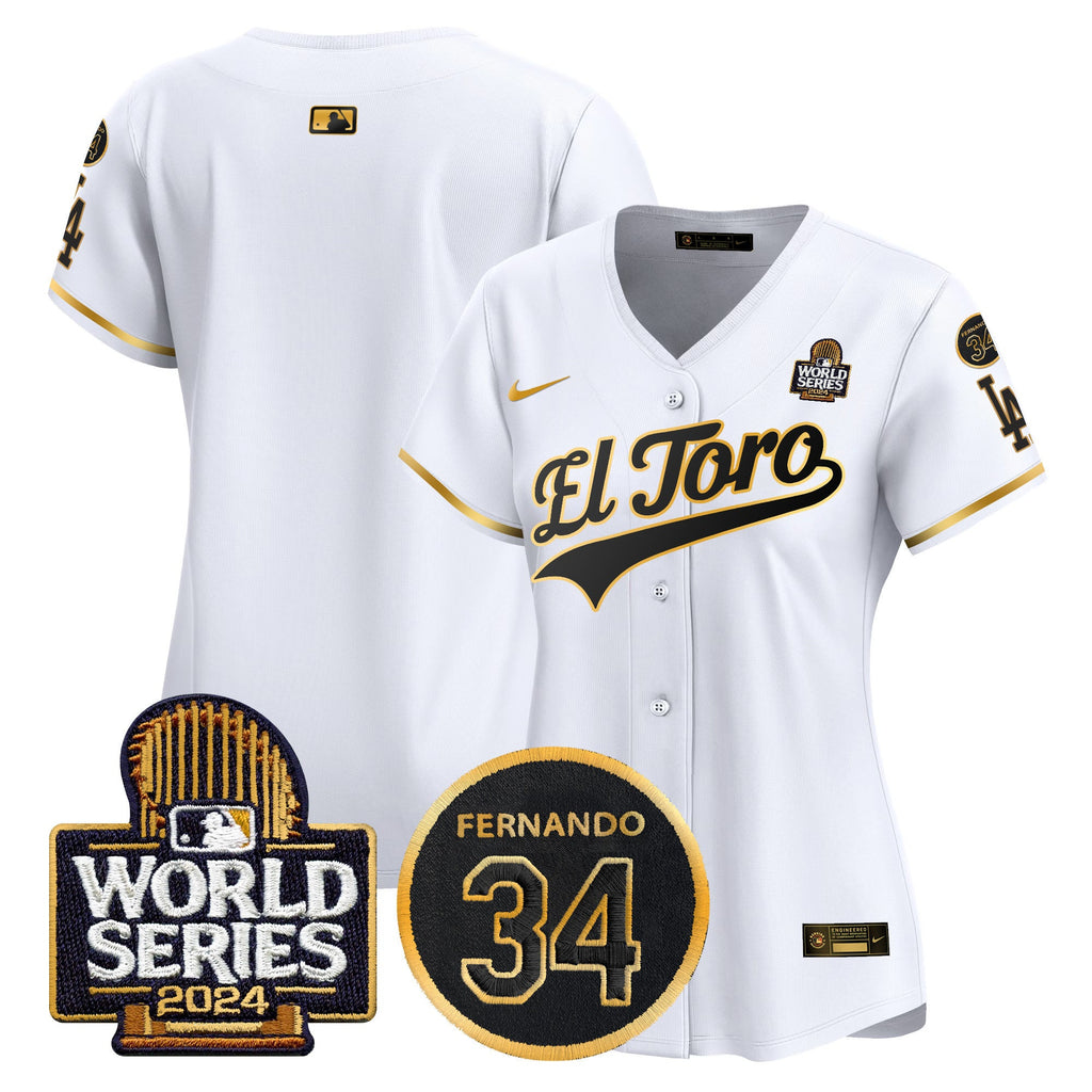 Women’s El Toro 2024 World Series Patch Vapor Premier Limited Jersey