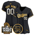 Fernando Memorial & 2024 World Series Patch Vapor Premier Limited Custom Jersey